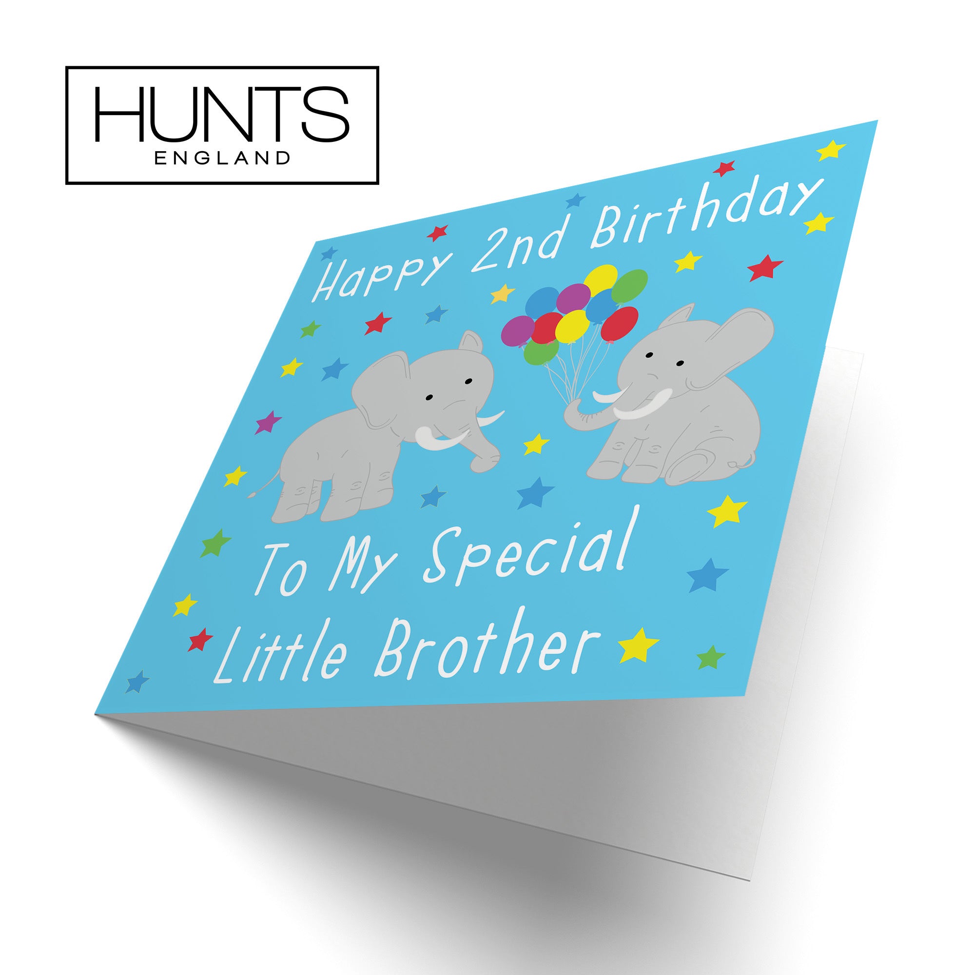 2nd Brother Birthday Card Elephants Iconic - Default Title (TH02127)