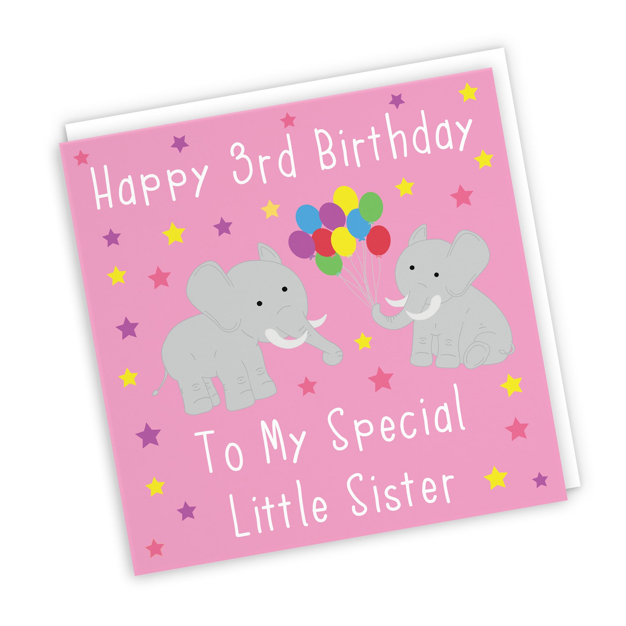 3rd Sister Birthday Card Elephants Iconic - Default Title (TH02129)
