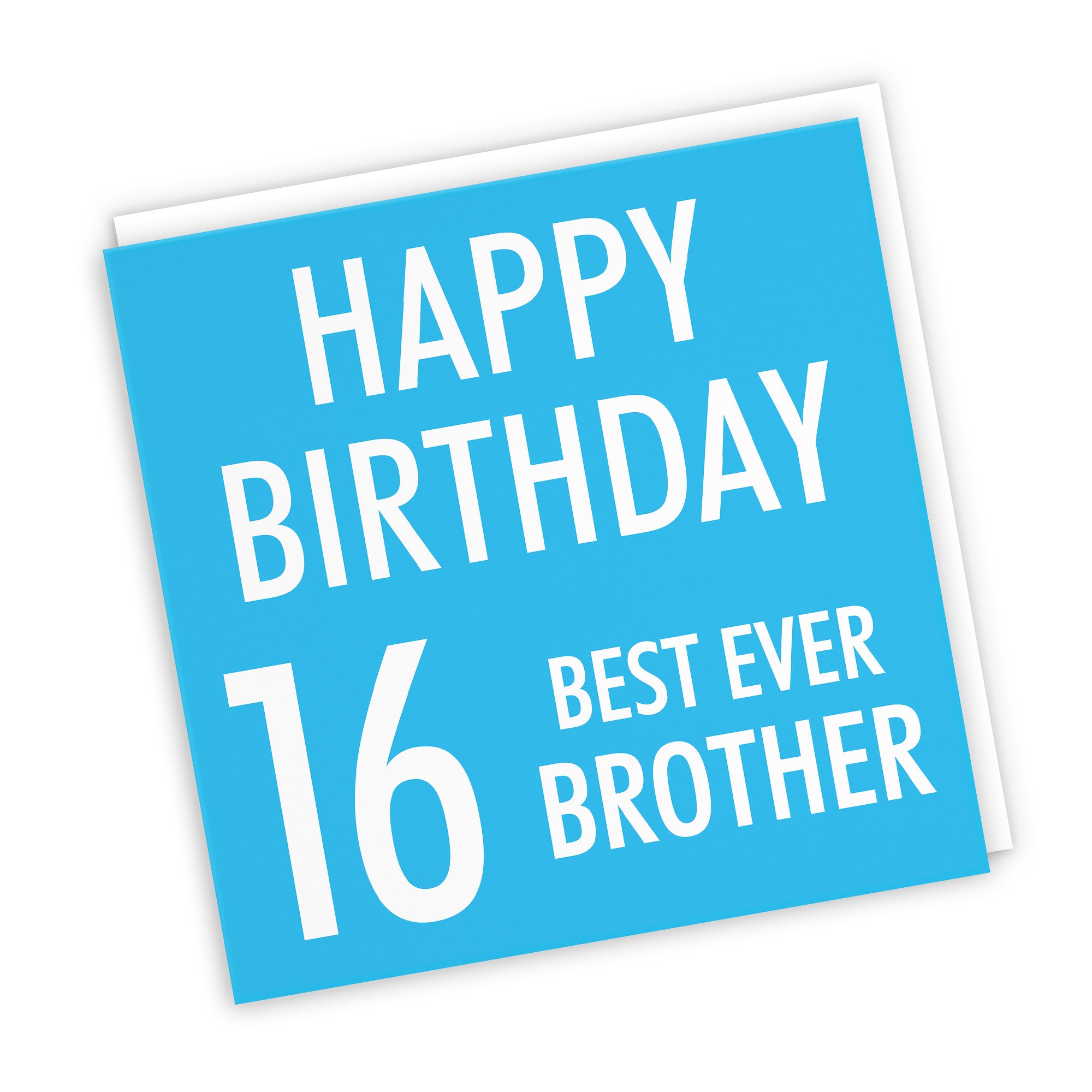 16th Brother Birthday Card Urban Colour - Default Title (TH02156)