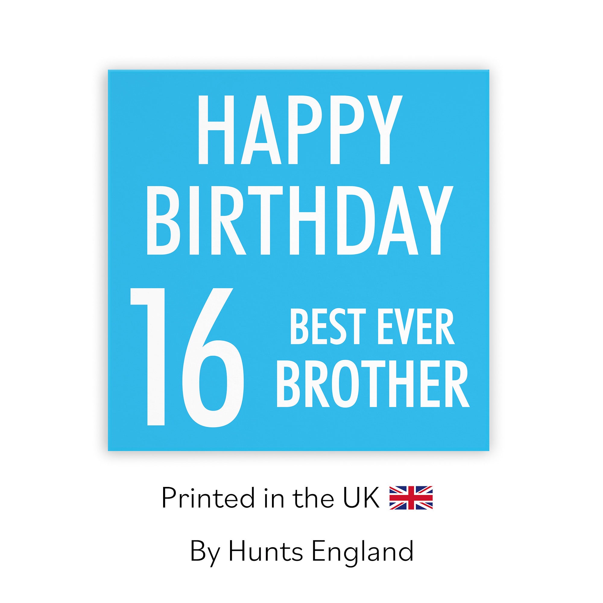 16th Brother Birthday Card Urban Colour - Default Title (TH02156)