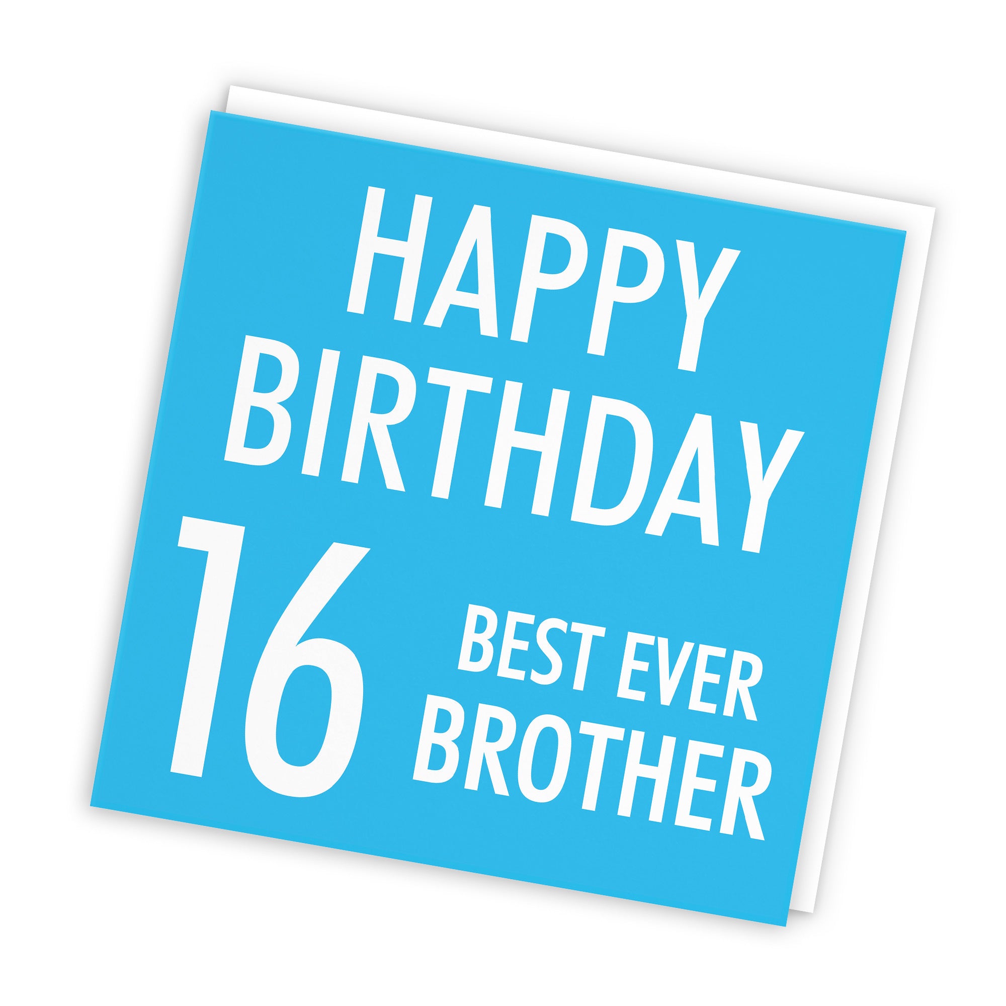 16th Brother Birthday Card Urban Colour - Default Title (TH02156)