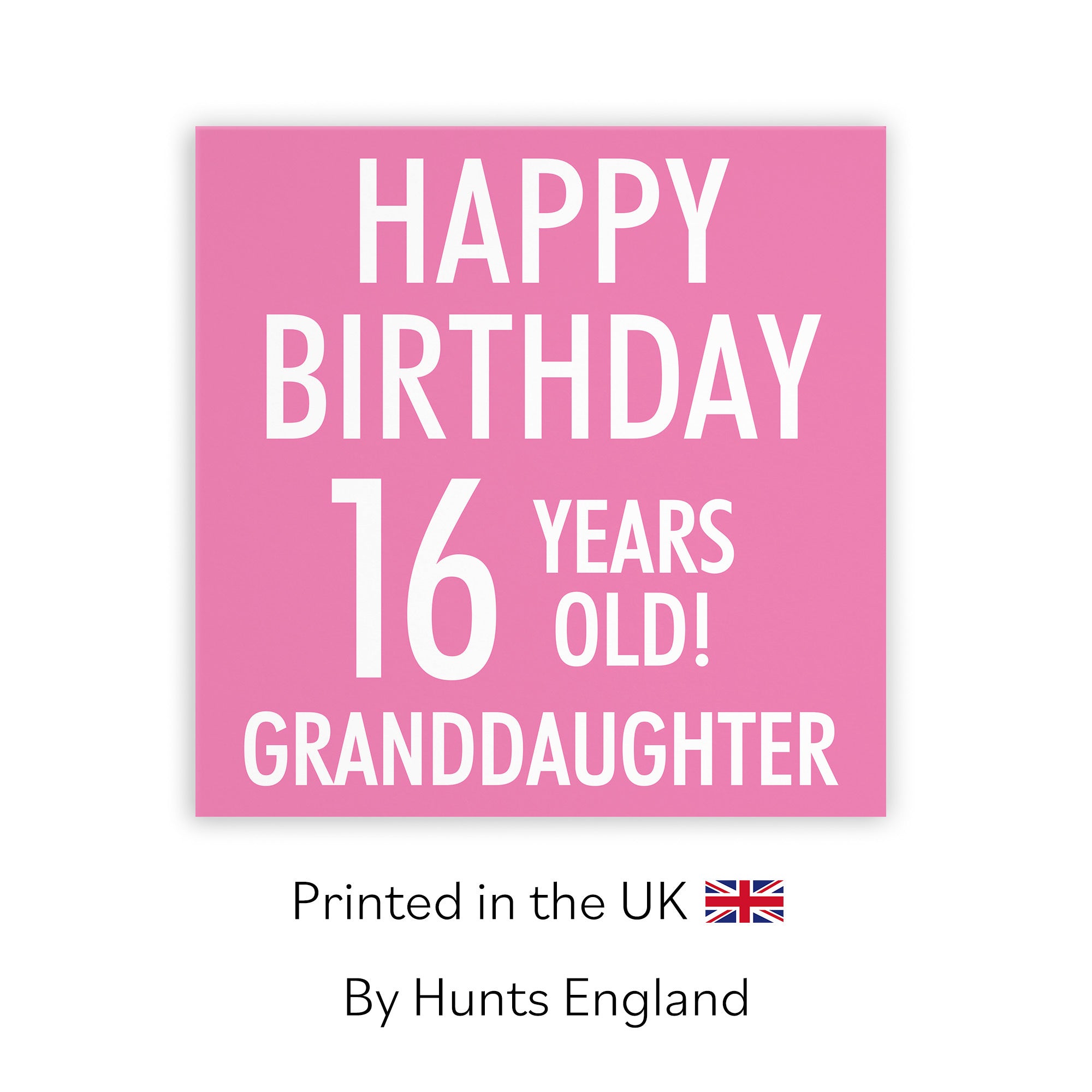 16th Granddaughter Birthday Card Urban Colour - Default Title (TH02159)