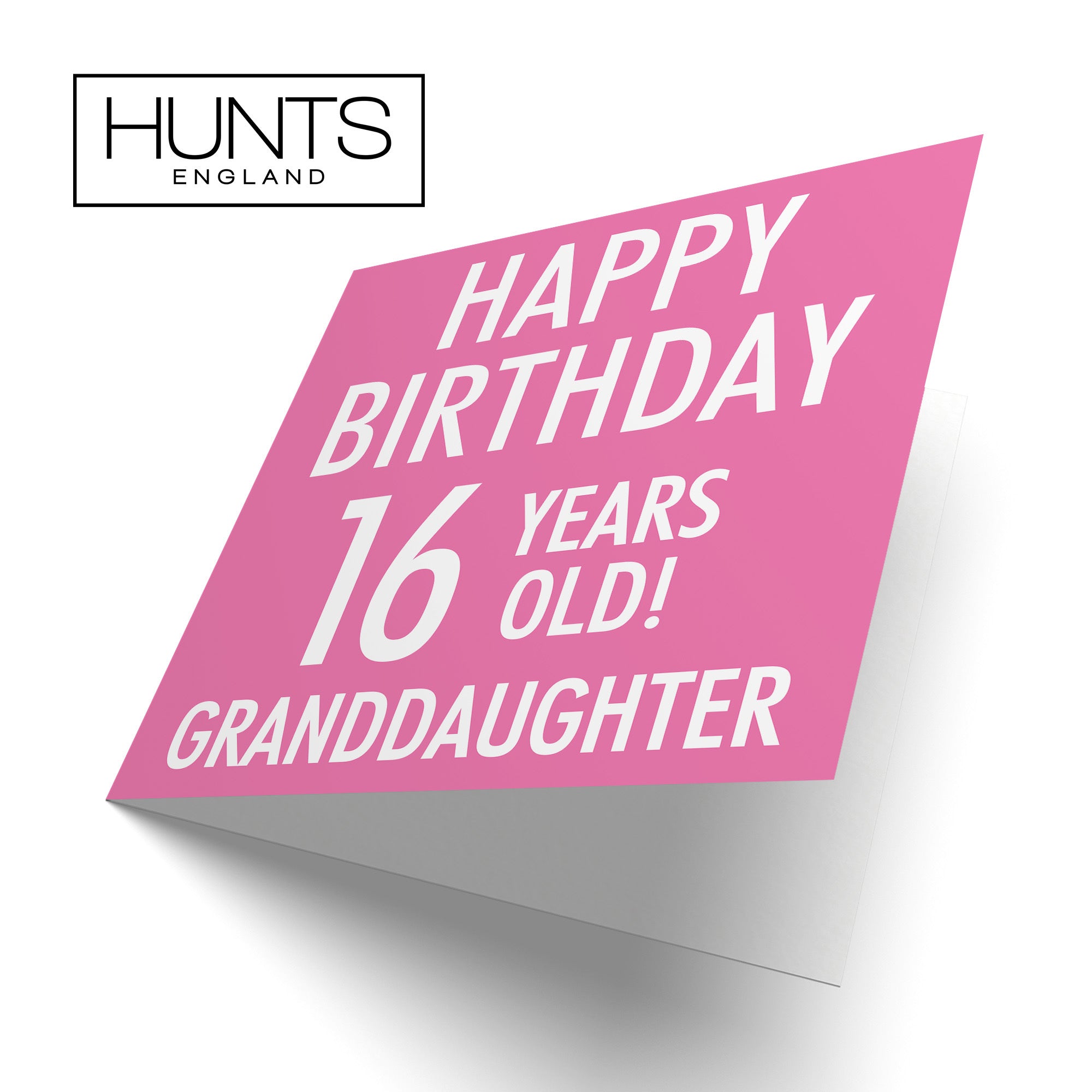 16th Granddaughter Birthday Card Urban Colour - Default Title (TH02159)