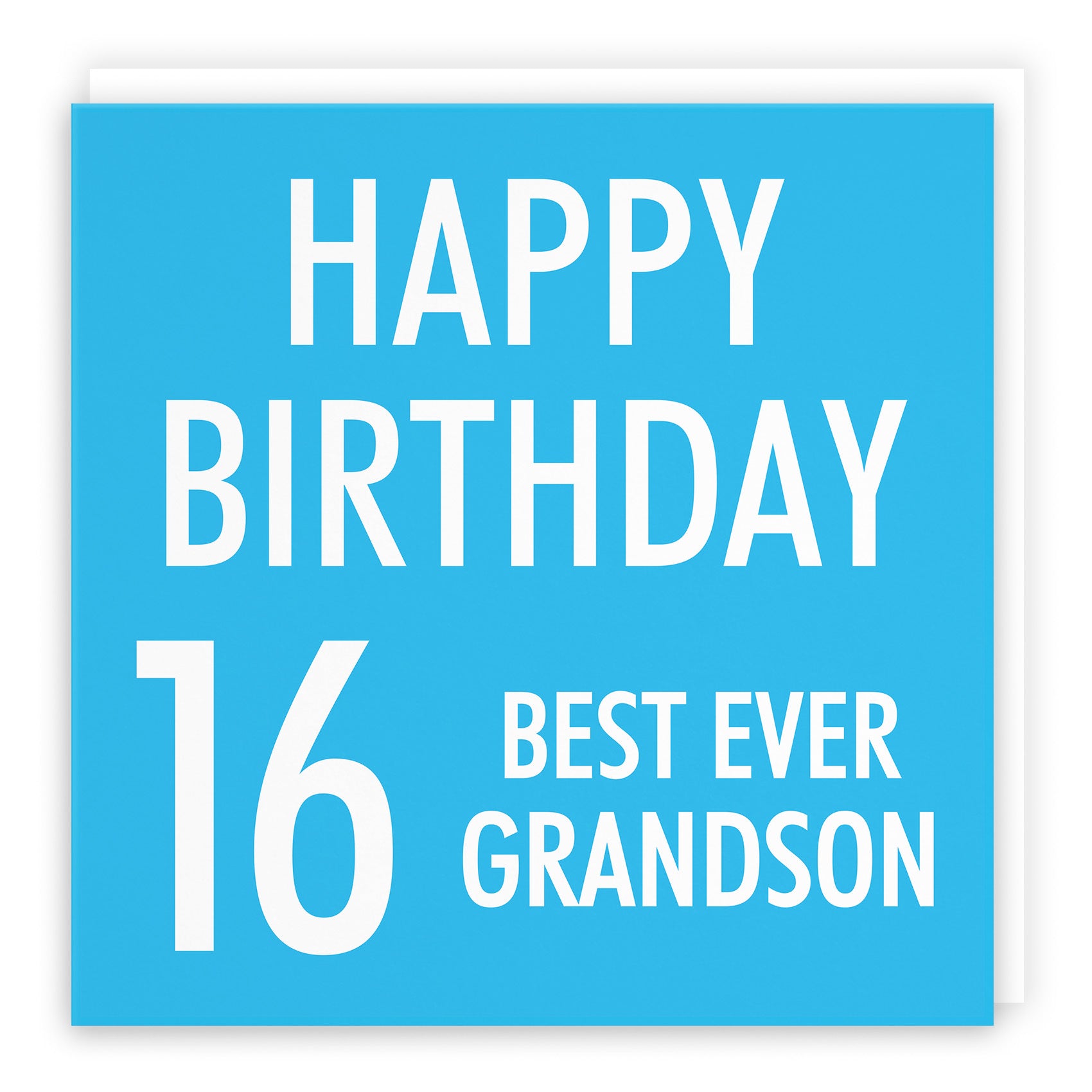 16th Grandson Birthday Card Urban Colour - Default Title (TH02160)