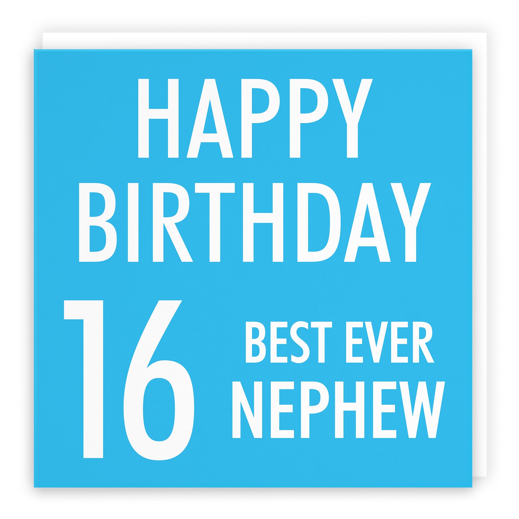 16th Nephew Birthday Card Urban Colour - Default Title (TH02161)