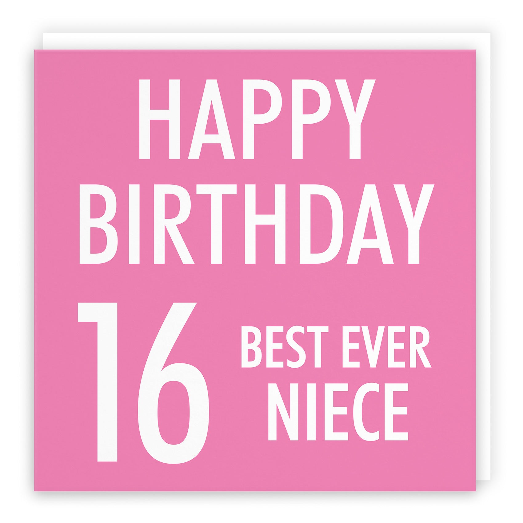 16th Niece Birthday Card Urban Colour - Default Title (TH02162)