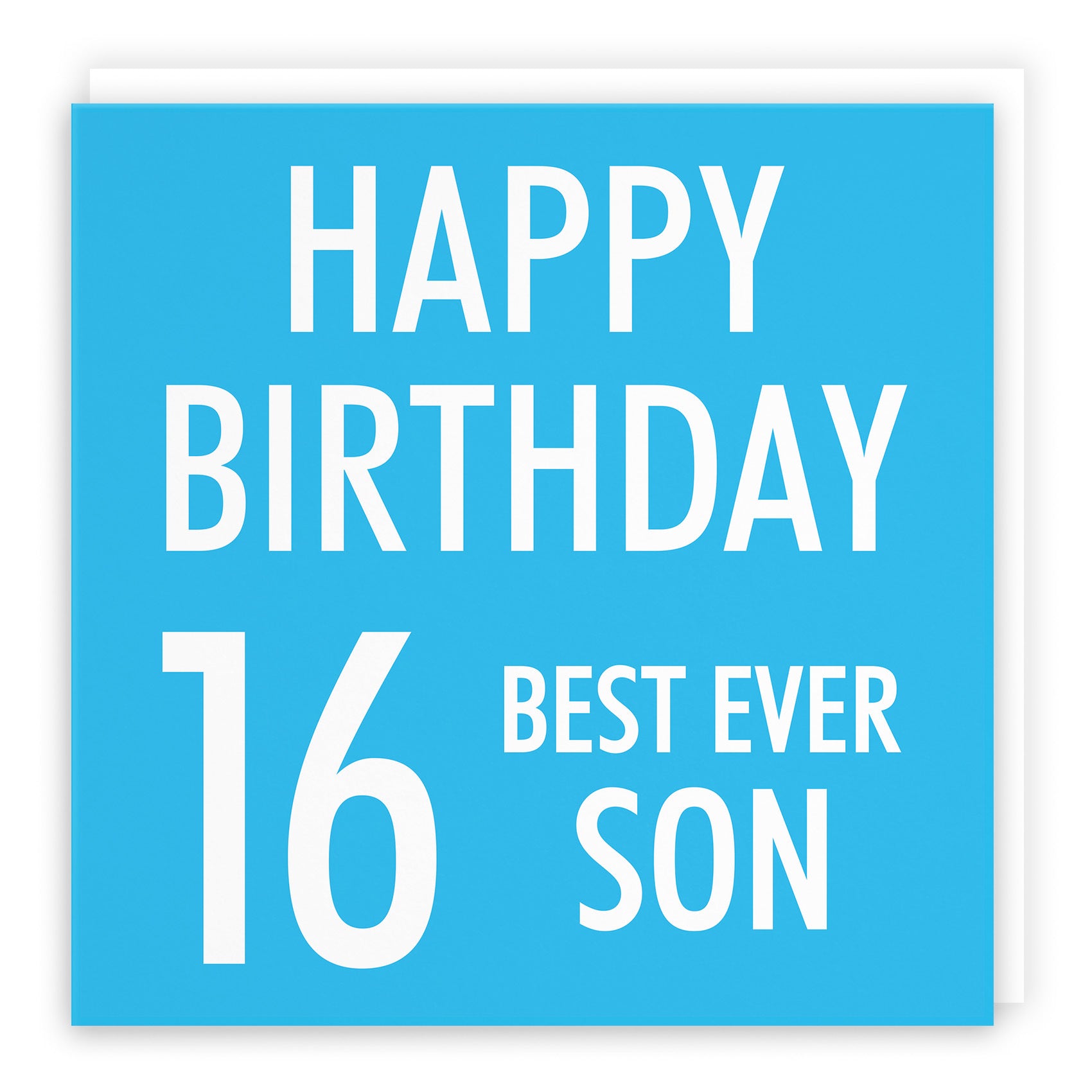 16th Son Birthday Card Urban Colour - Default Title (TH02163)