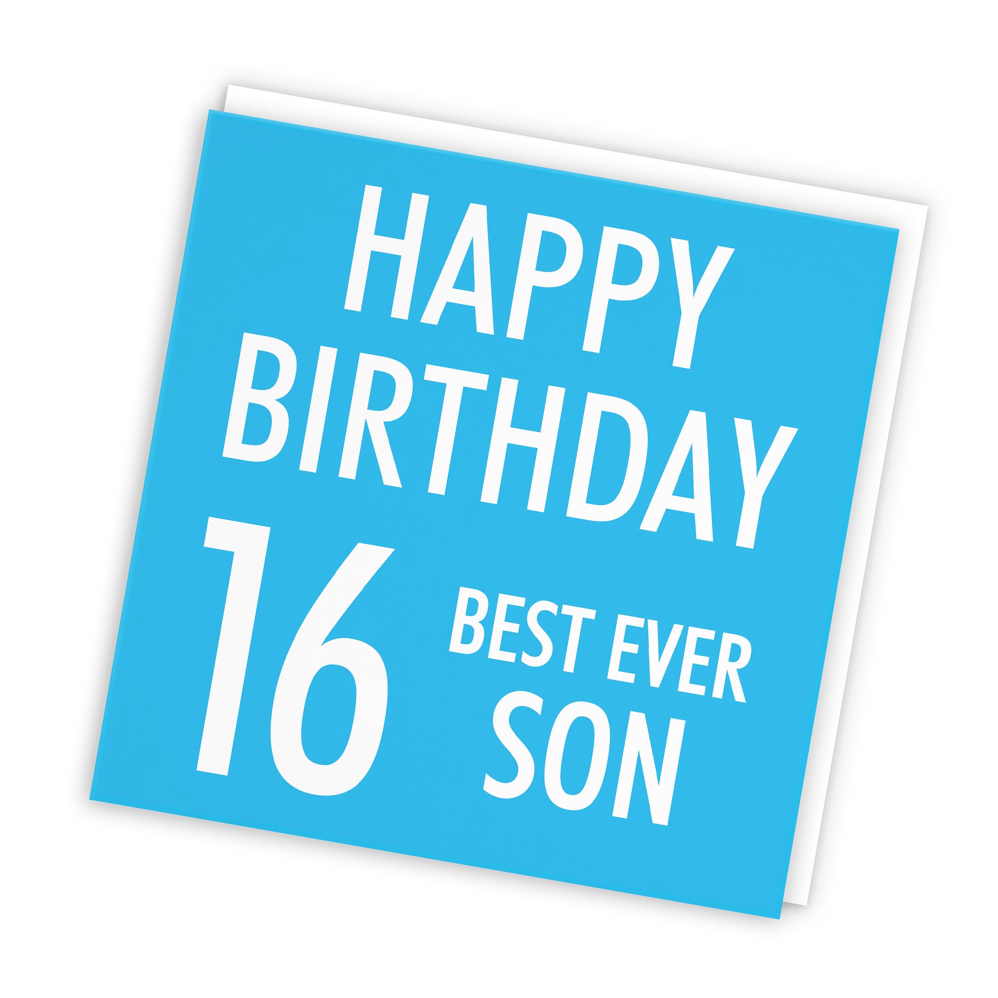 16th Son Birthday Card Urban Colour - Default Title (TH02163)