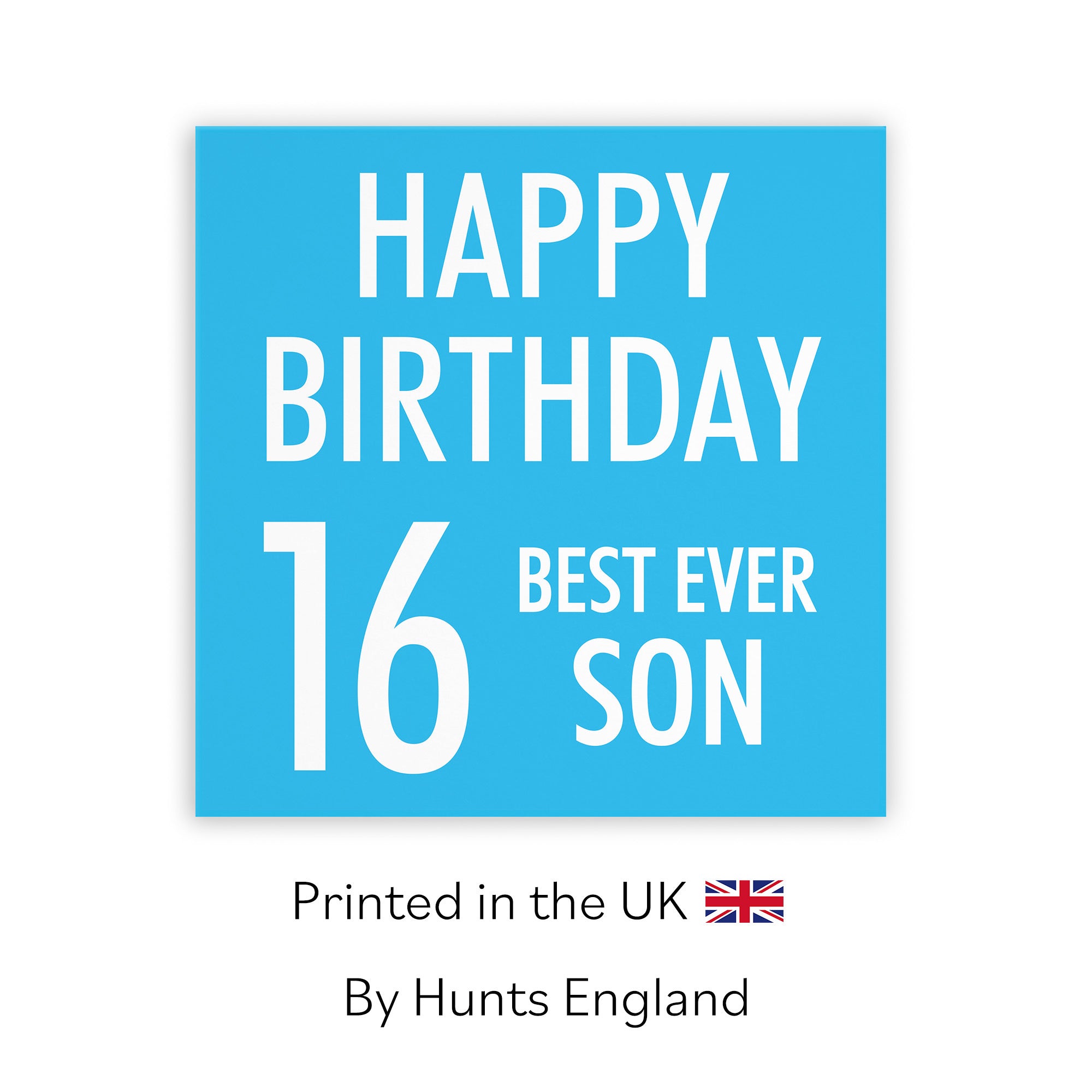 16th Son Birthday Card Urban Colour - Default Title (TH02163)