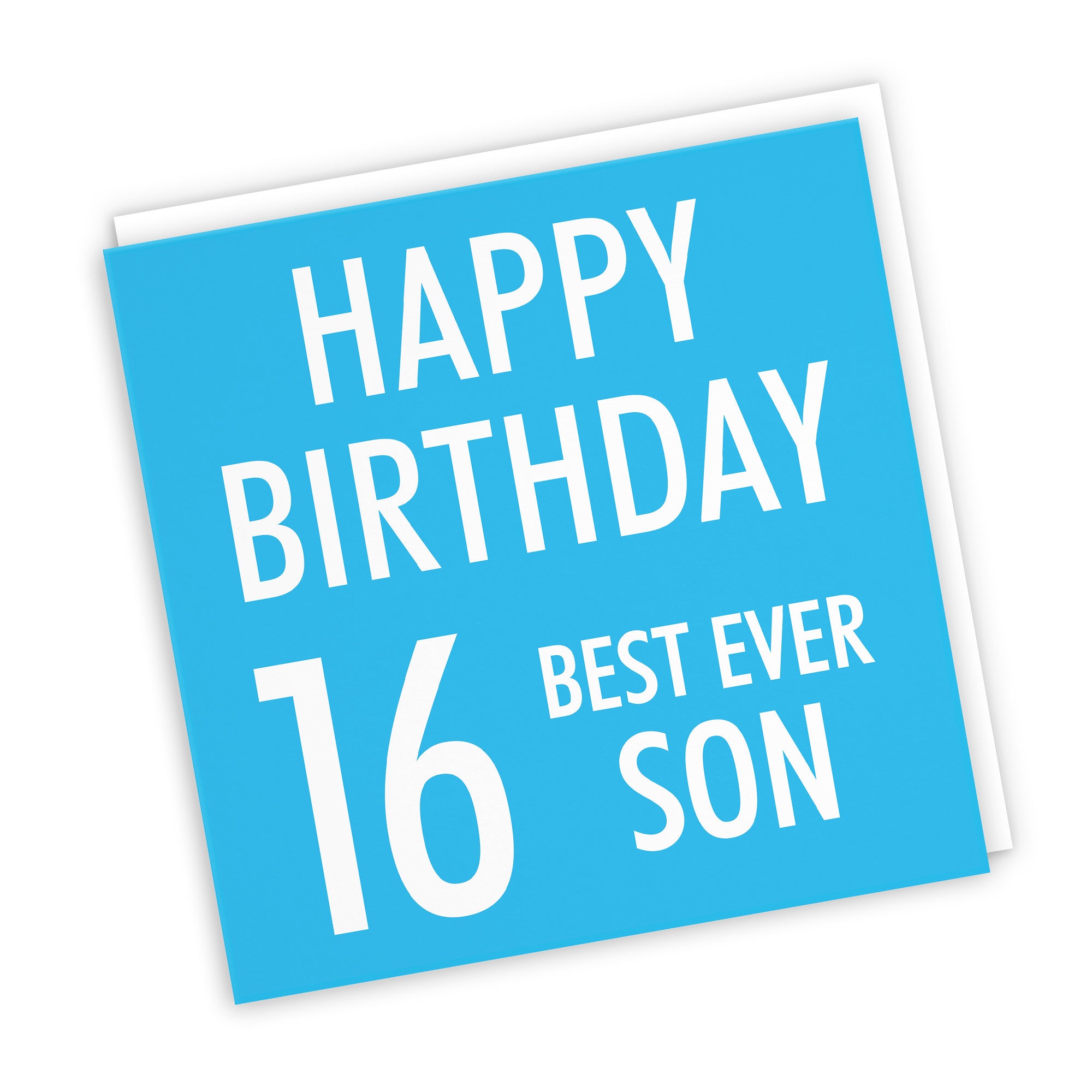 16th Son Birthday Card Urban Colour - Default Title (TH02163)