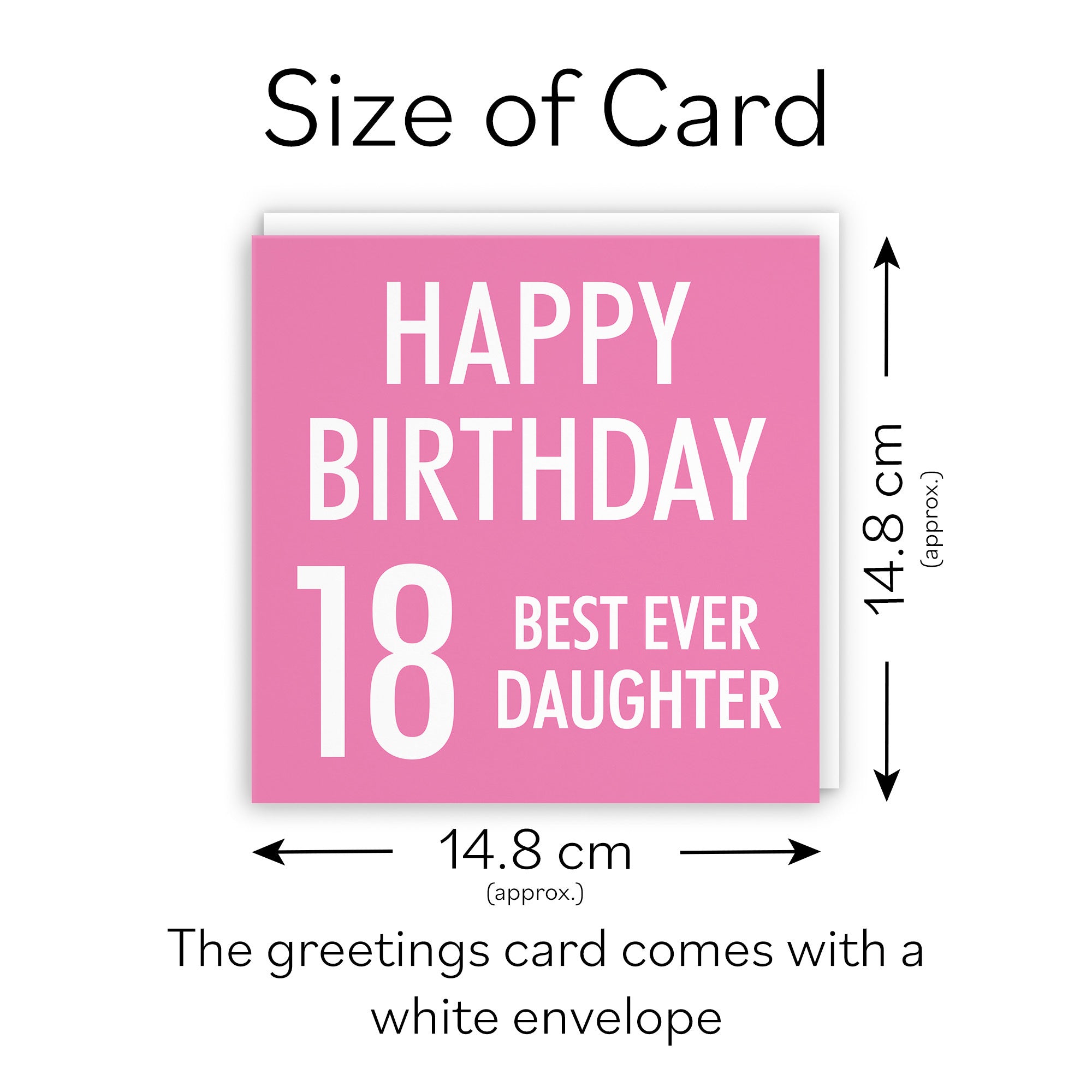 18th Daughter Birthday Card Urban Colour - Default Title (TH02165)