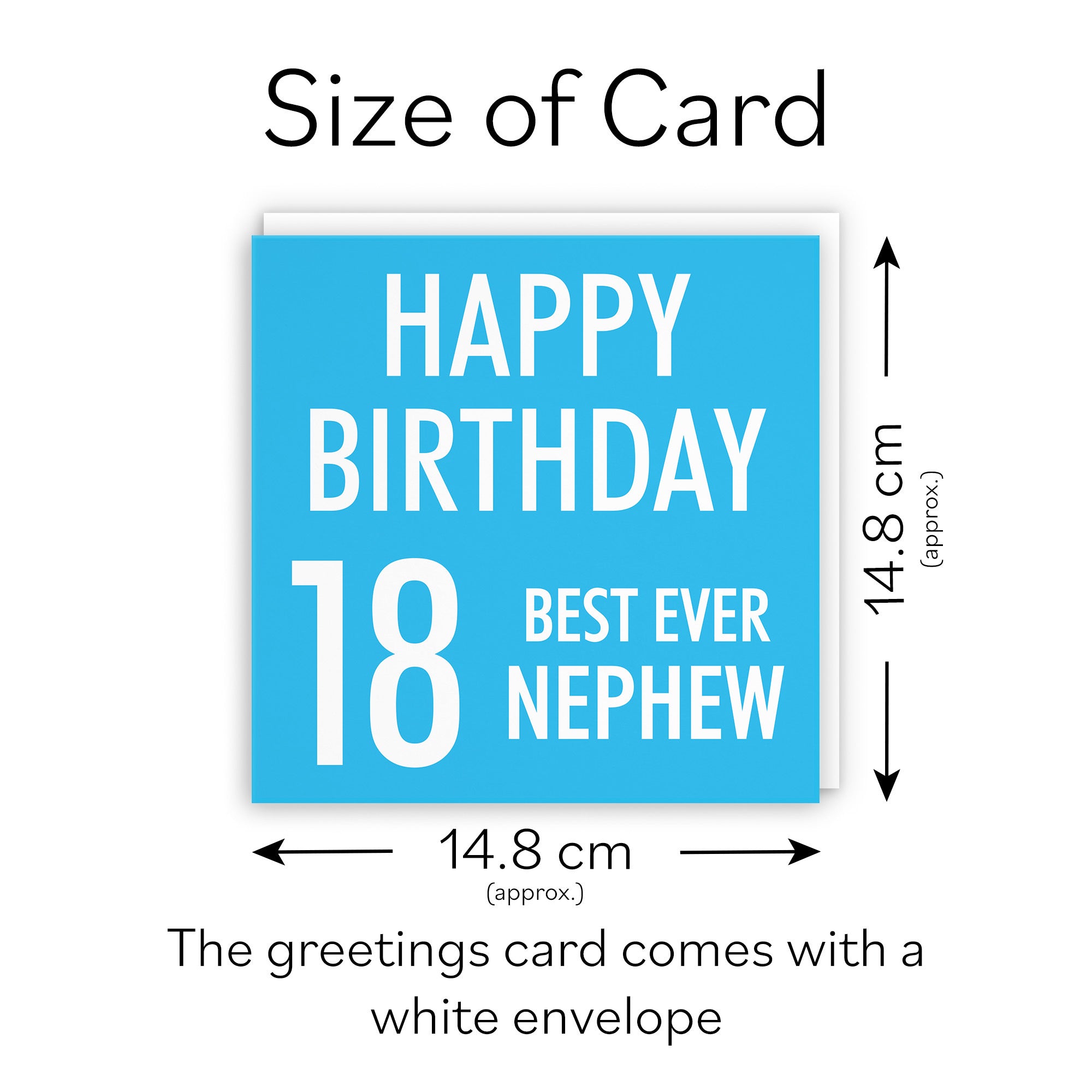 18th Nephew Birthday Card Urban Colour - Default Title (TH02167)