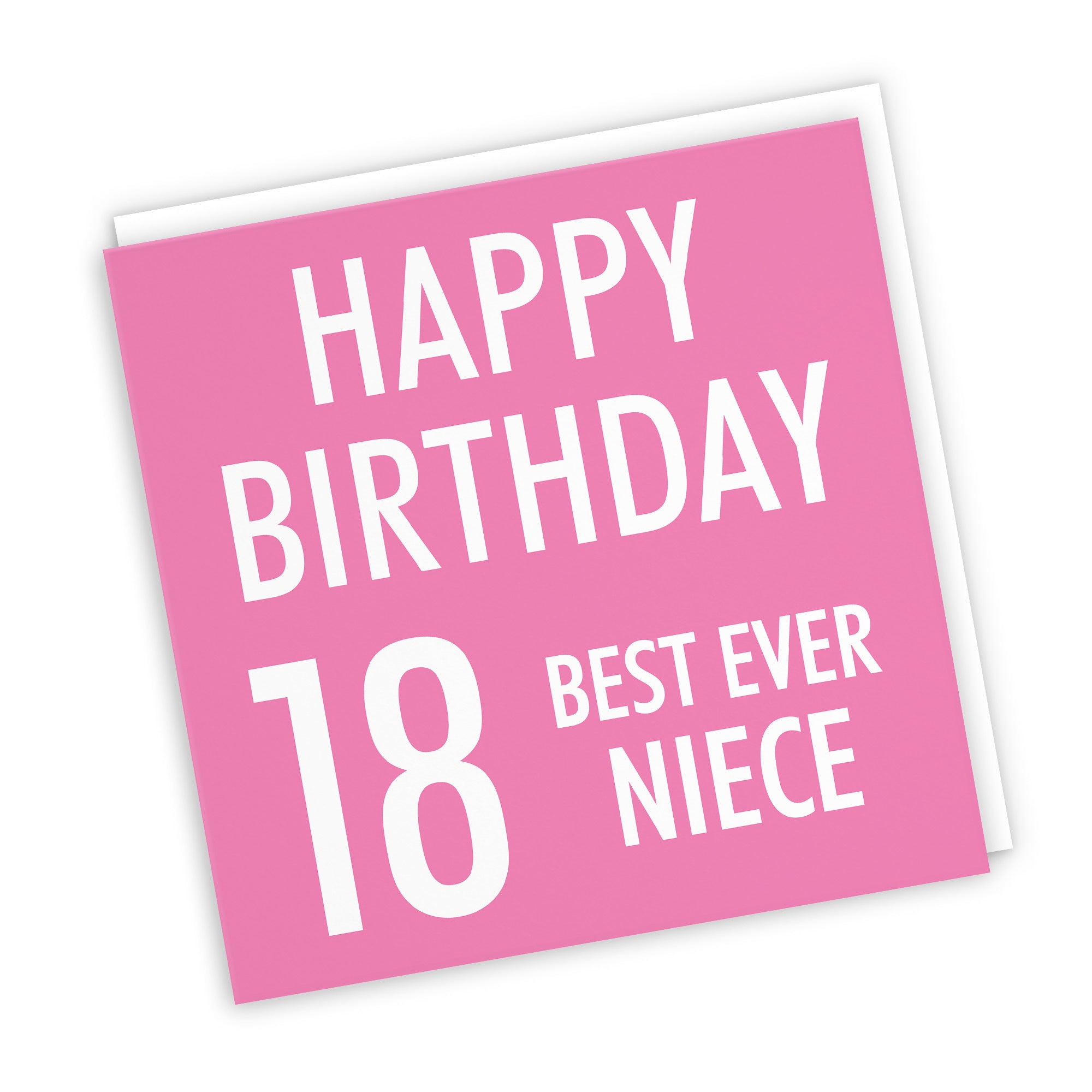 18th Niece Birthday Card Urban Colour - Default Title (TH02168)