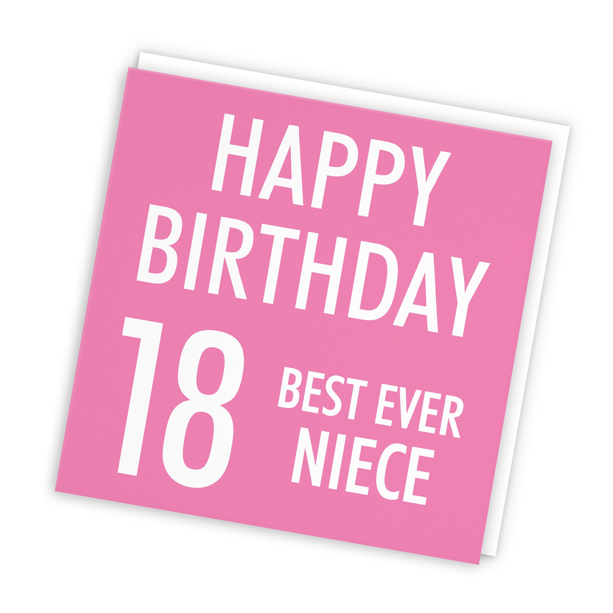 18th Niece Birthday Card Urban Colour - Default Title (TH02168)