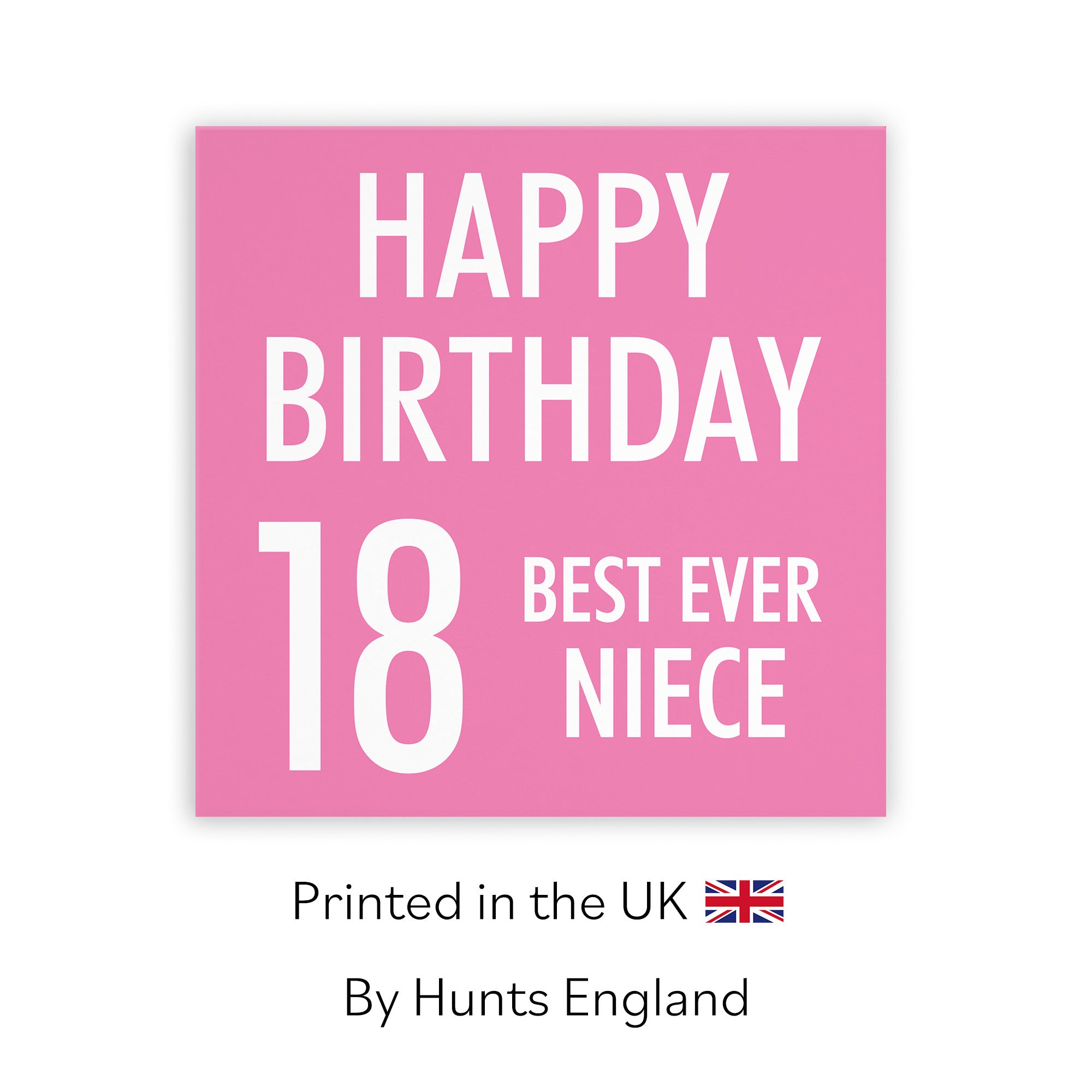 18th Niece Birthday Card Urban Colour - Default Title (TH02168)