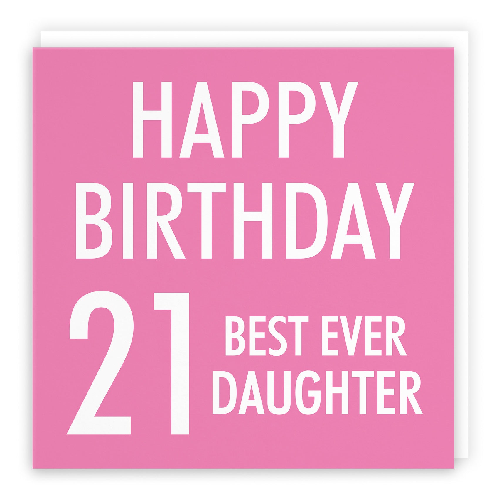 21st Daughter Birthday Card Urban Colour - Default Title (TH02171)