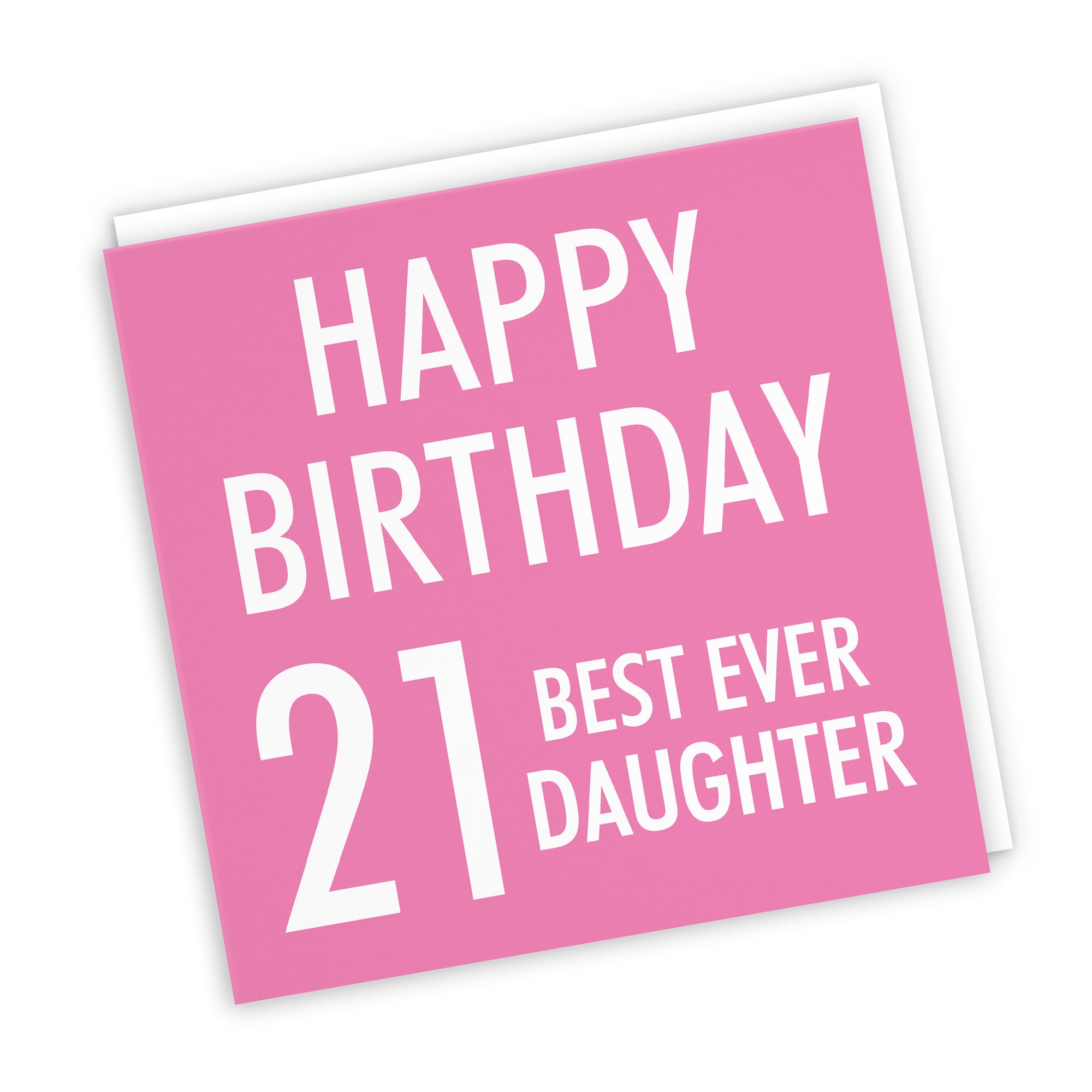 21st Daughter Birthday Card Urban Colour - Default Title (TH02171)