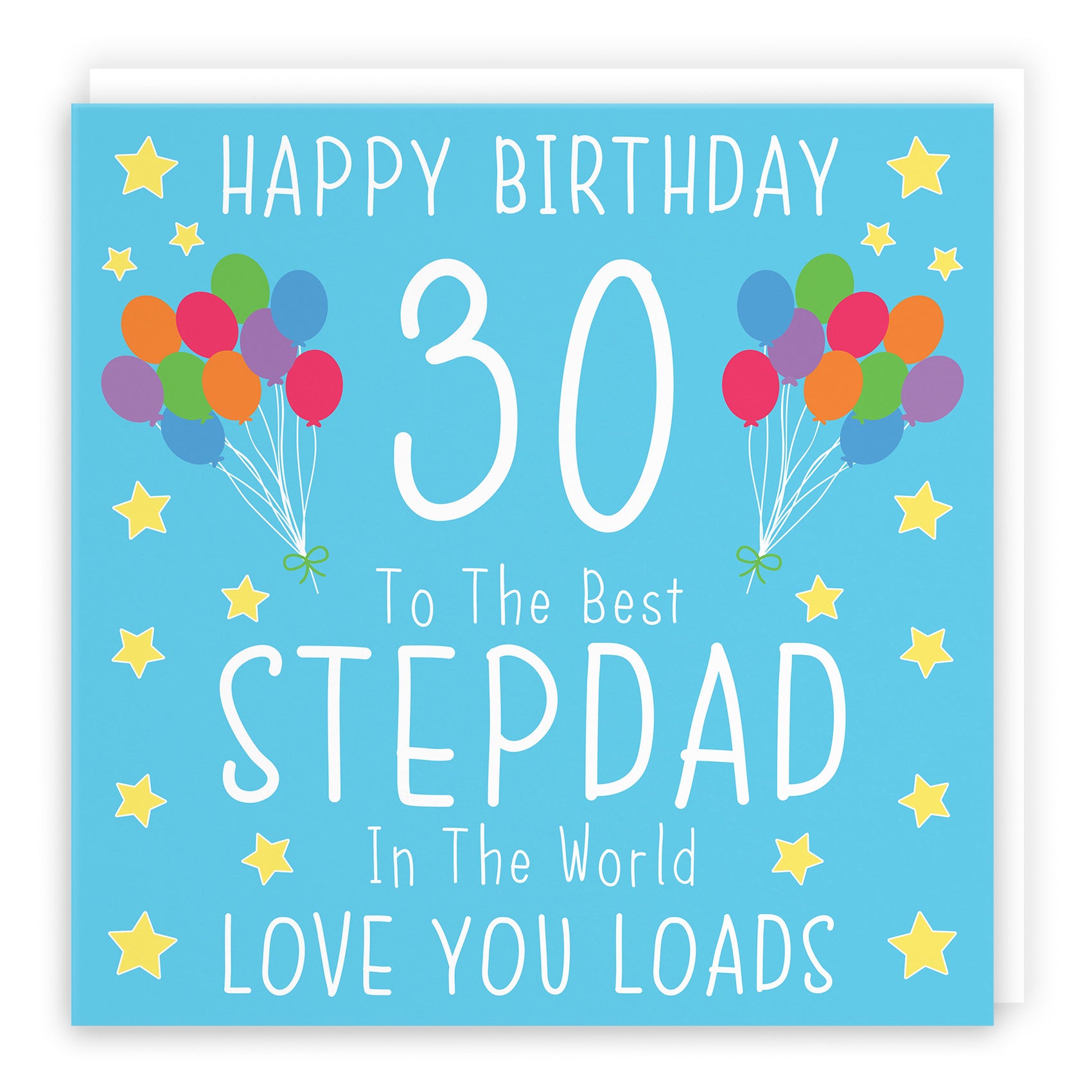 30th Stepdad Birthday Card Iconic - Default Title (TH02180)