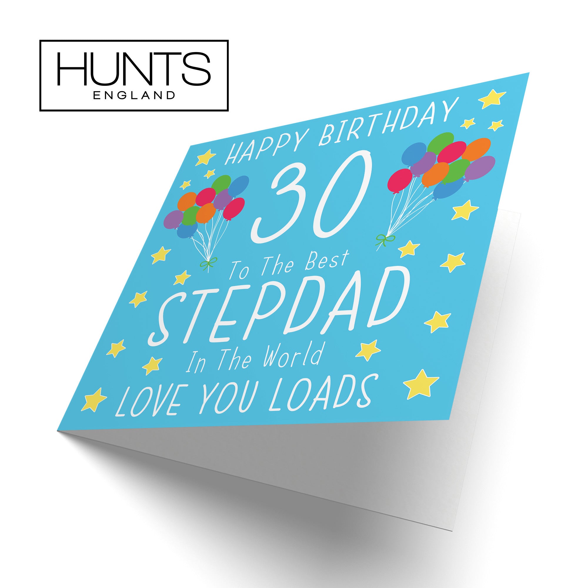 30th Stepdad Birthday Card Iconic - Default Title (TH02180)