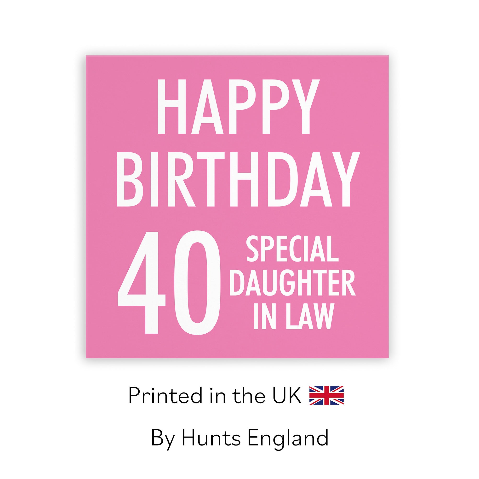 40th Daughter In Law Birthday Card Urban Colour - Default Title (TH02182)