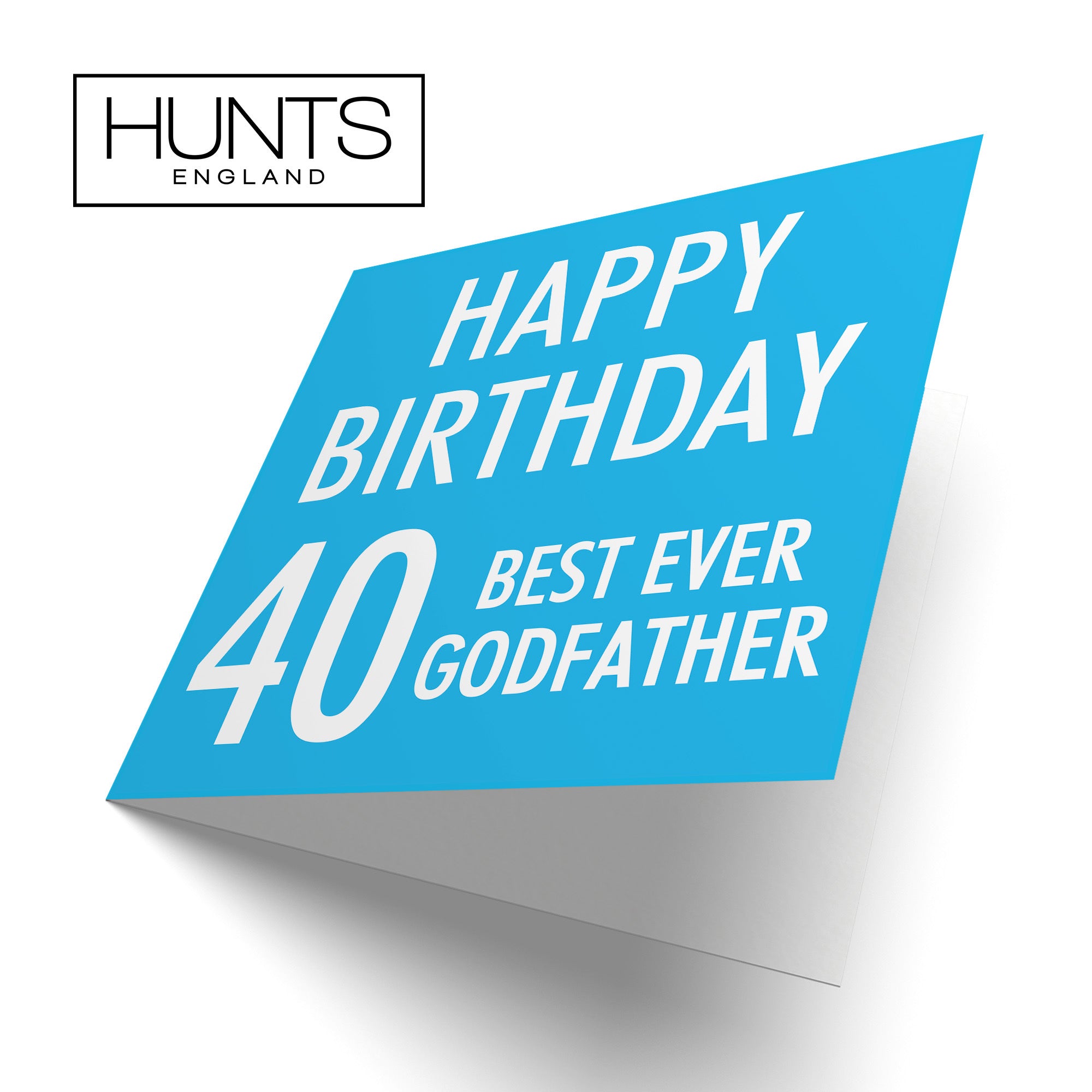 40th Godfather Birthday Card Urban Colour - Default Title (TH02183)