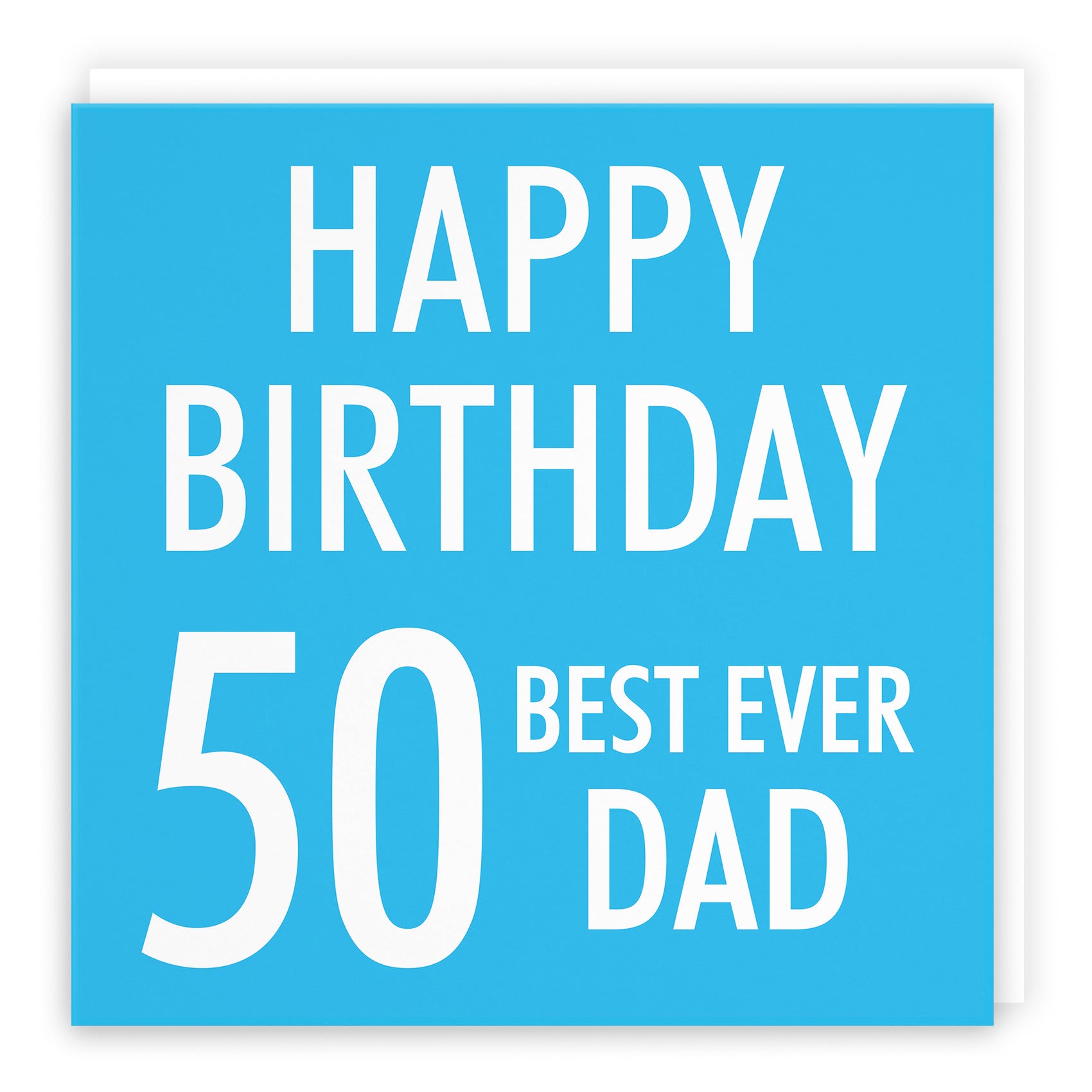 50th Dad Birthday Card Urban Colour - Default Title (TH02188)