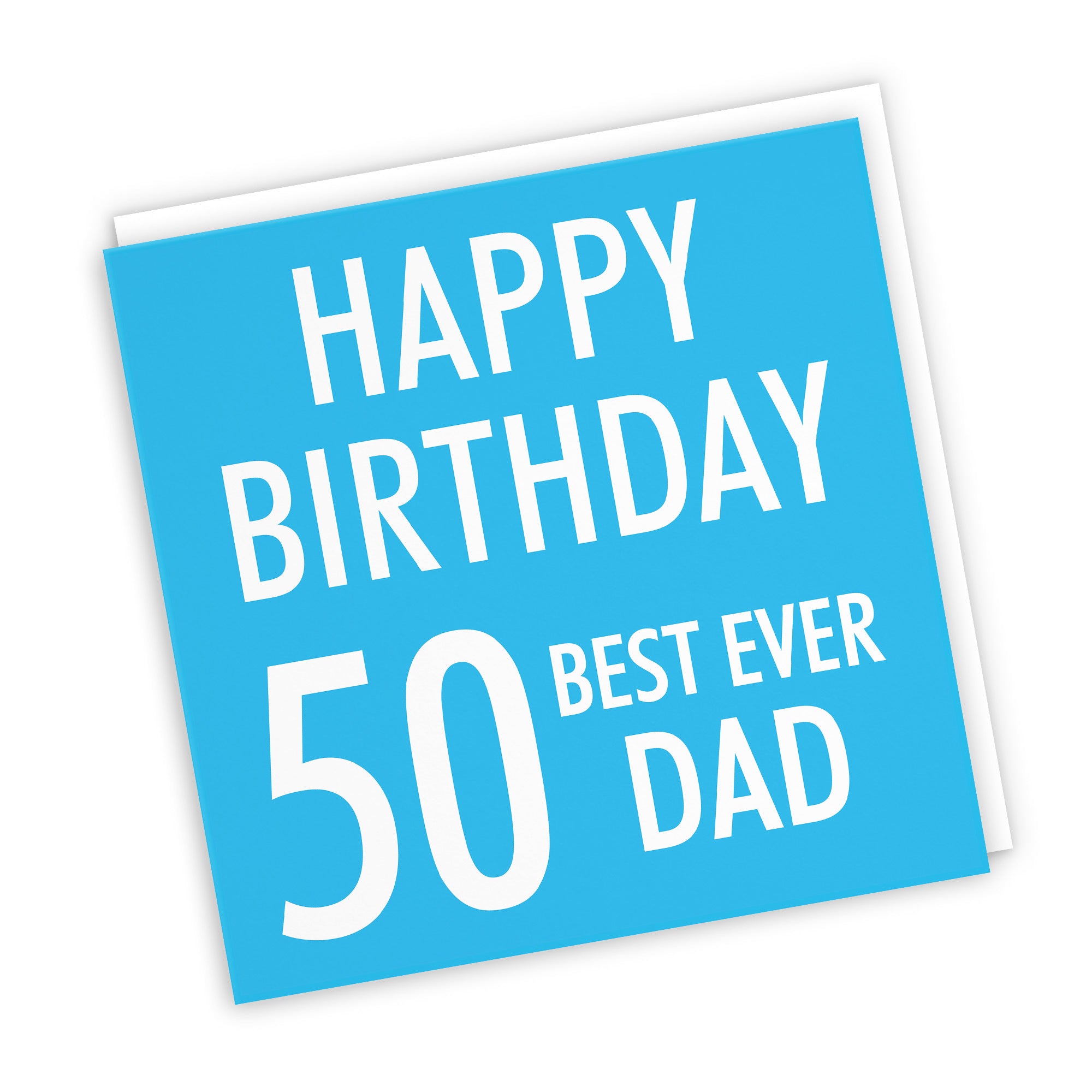 50th Dad Birthday Card Urban Colour - Default Title (TH02188)