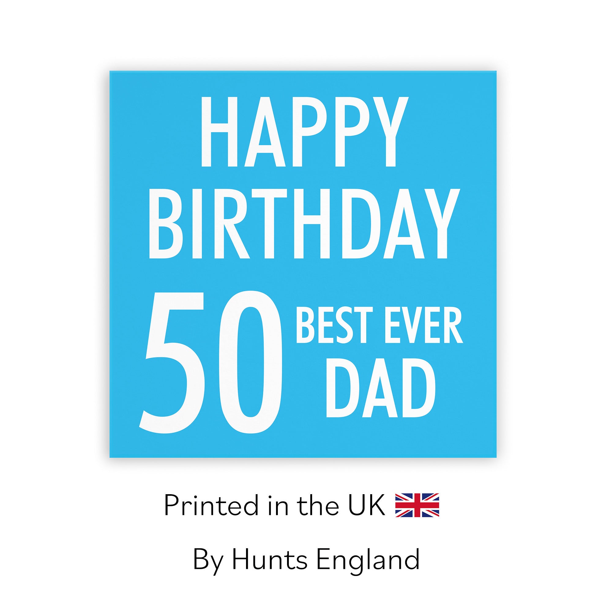 50th Dad Birthday Card Urban Colour - Default Title (TH02188)