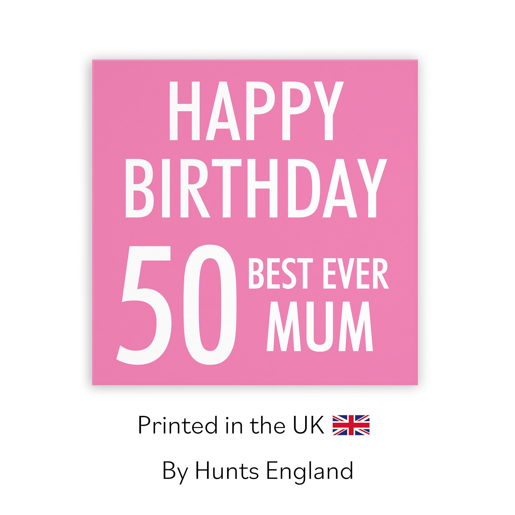 50th Mum Birthday Card Urban Colour - Default Title (TH02190)