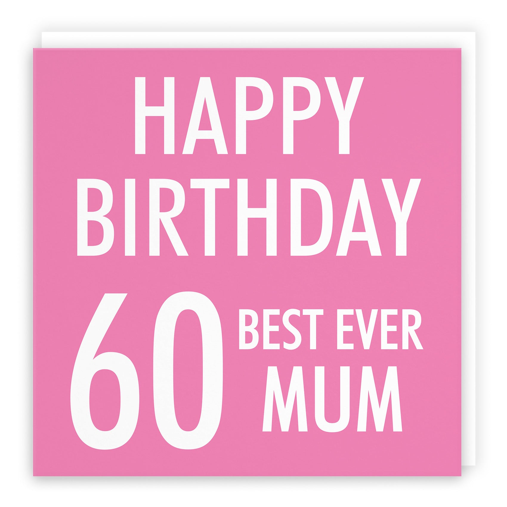 60th Mum Birthday Card Urban Colour - Default Title (TH02192)