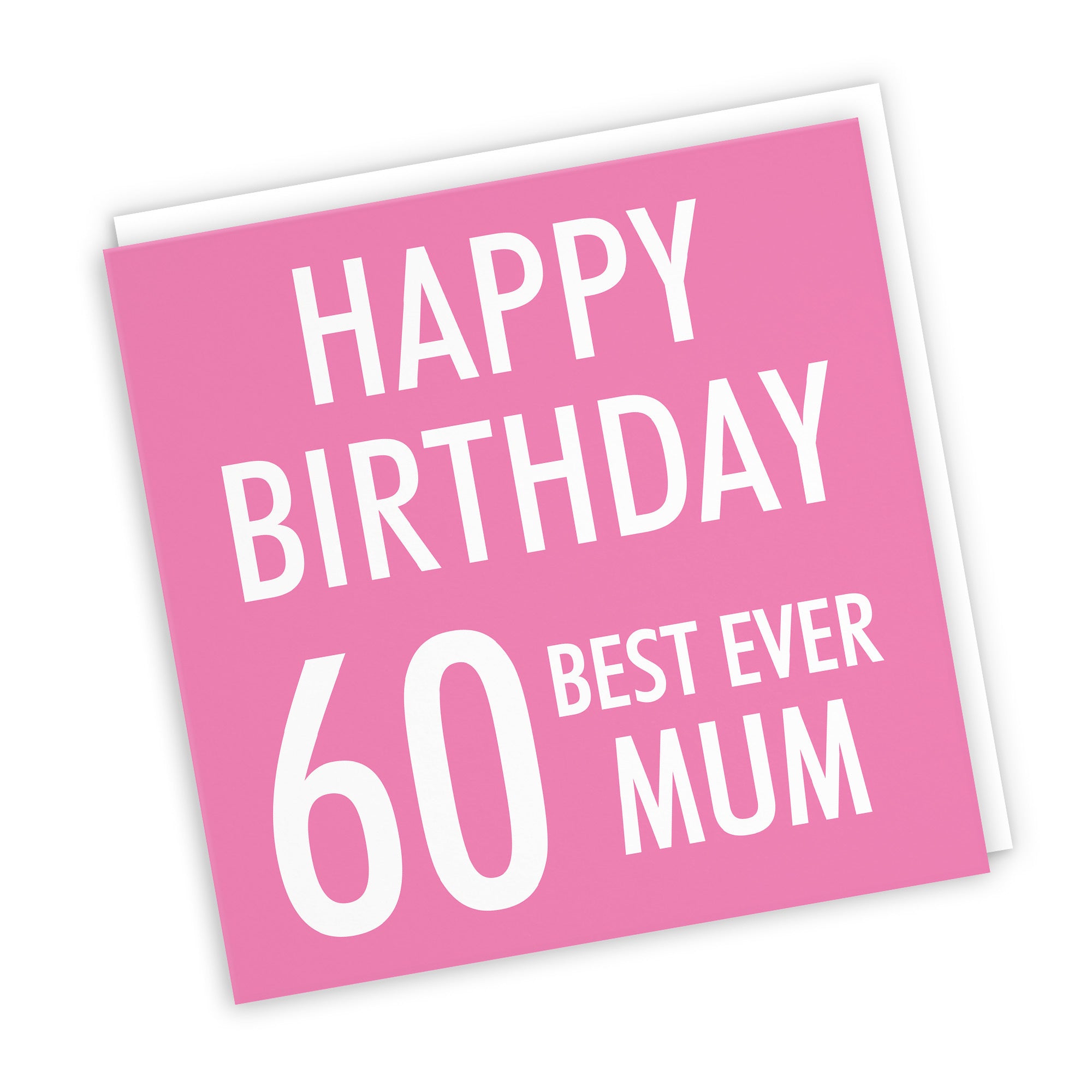 60th Mum Birthday Card Urban Colour - Default Title (TH02192)