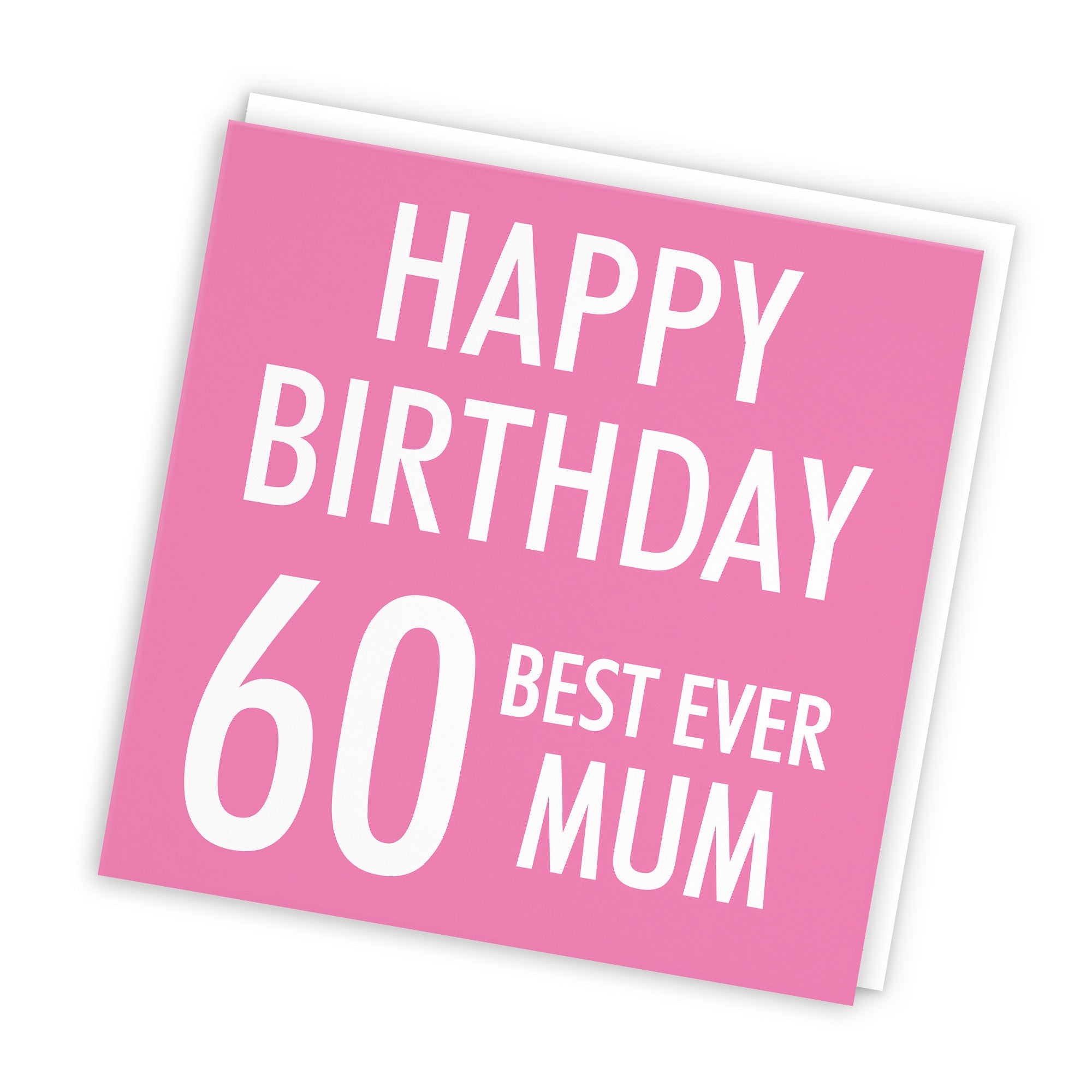 60th Mum Birthday Card Urban Colour - Default Title (TH02192)