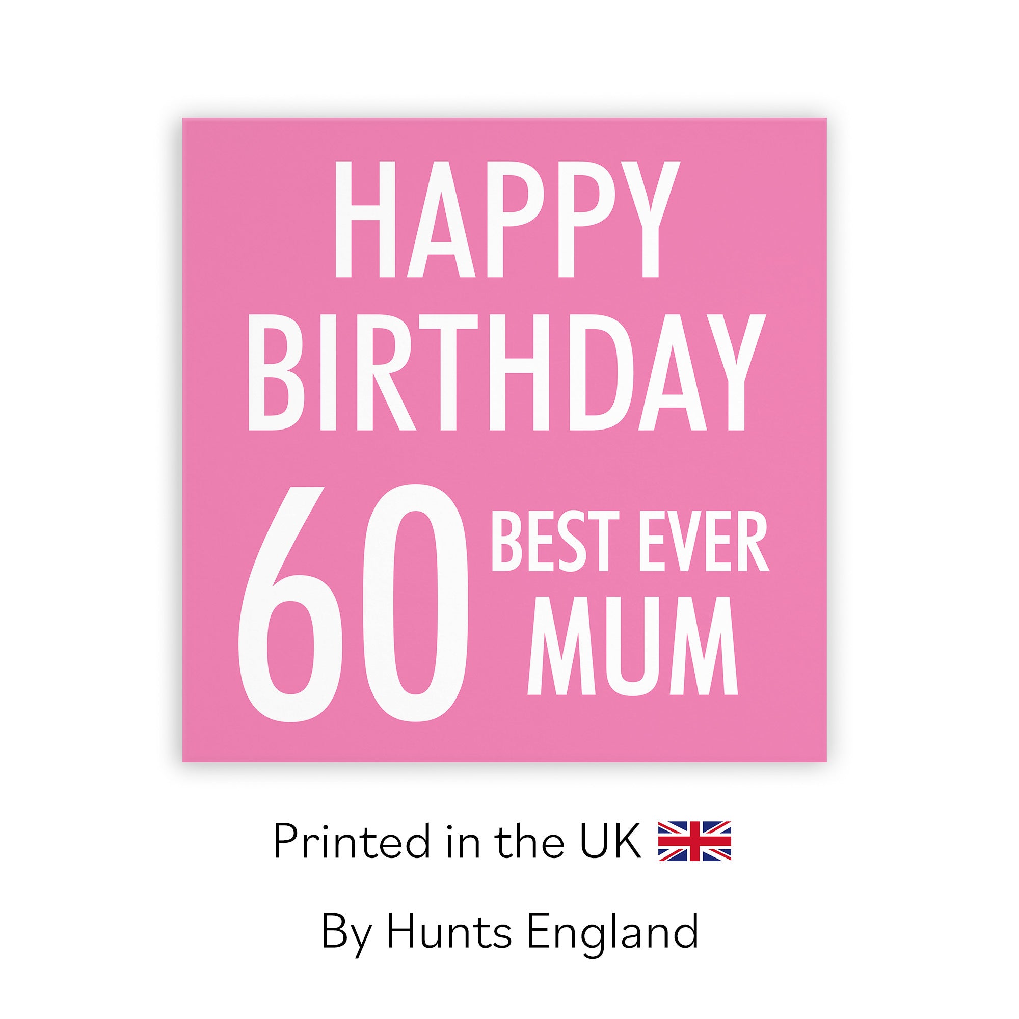 60th Mum Birthday Card Urban Colour - Default Title (TH02192)
