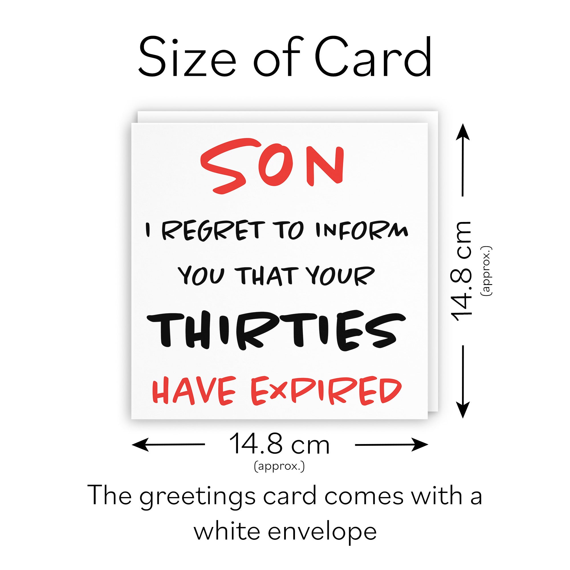 40th Son Birthday Card Retro - Default Title (TH02233)