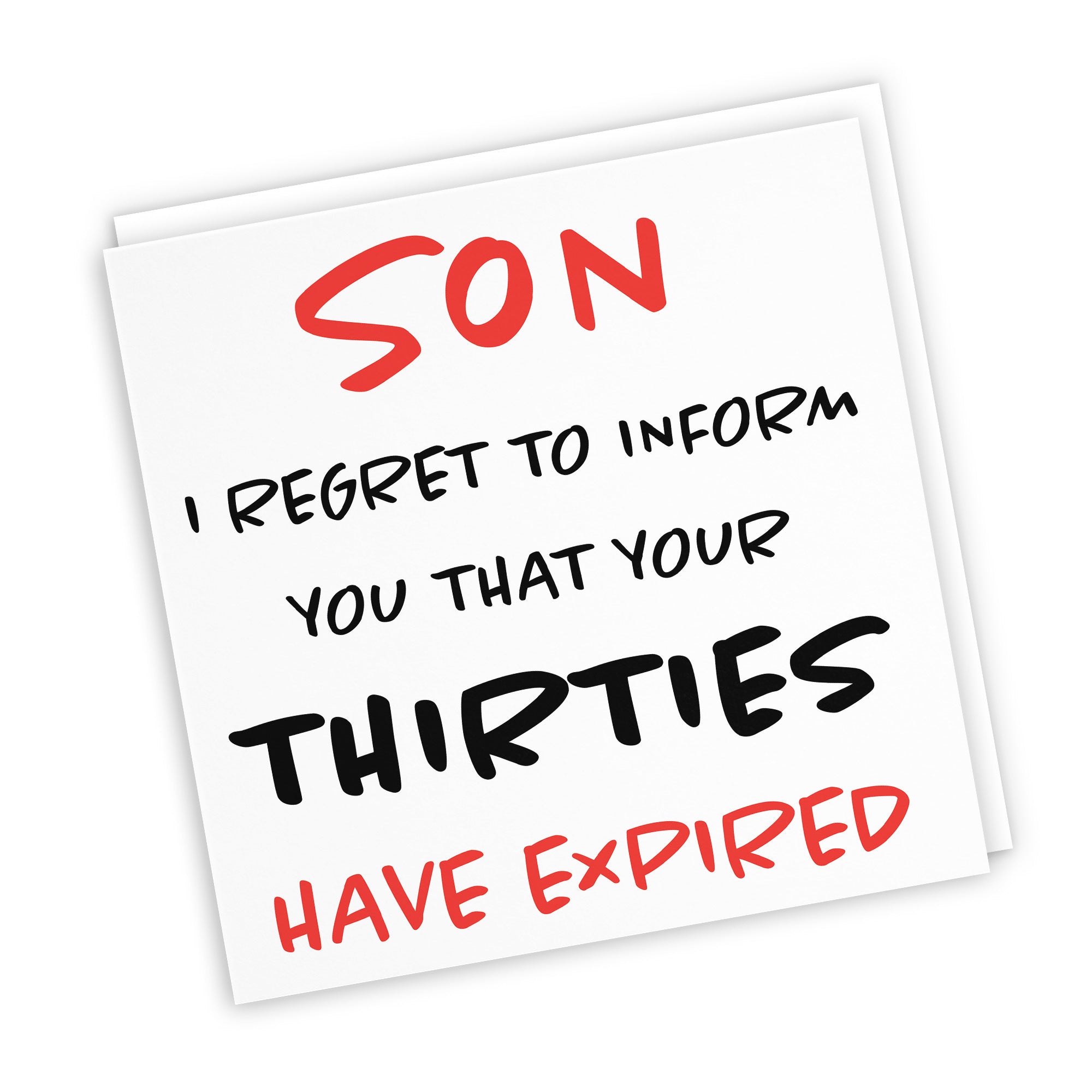 40th Son Birthday Card Retro - Default Title (TH02233)