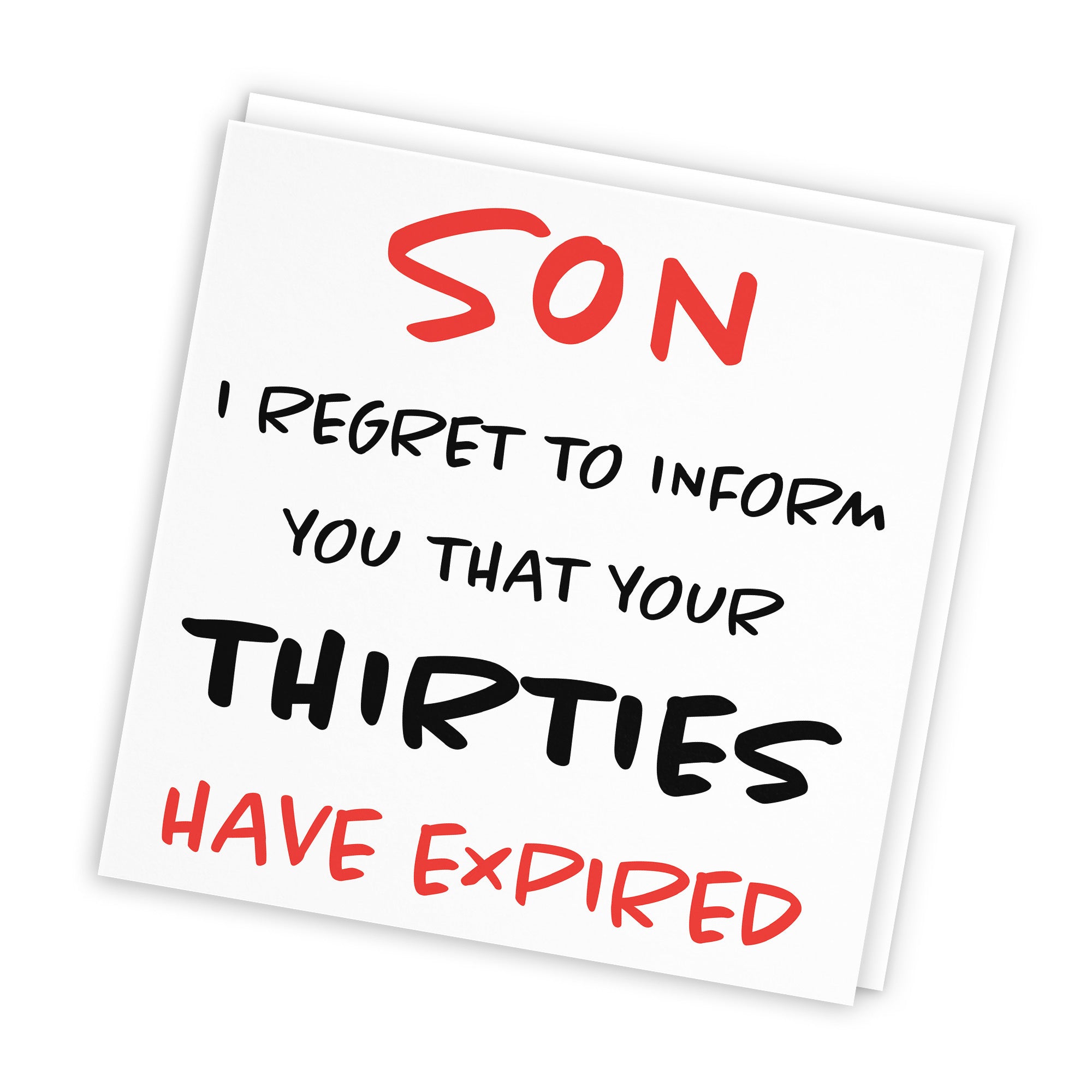 40th Son Birthday Card Retro - Default Title (TH02233)