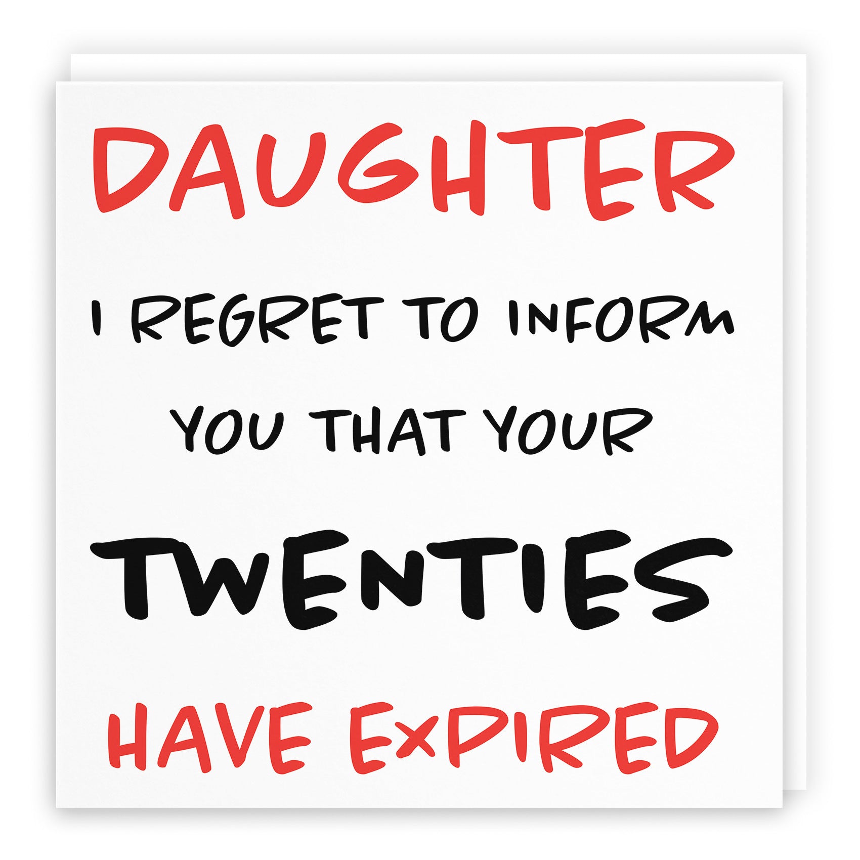 30th Daughter Birthday Card Retro - Default Title (TH02234)