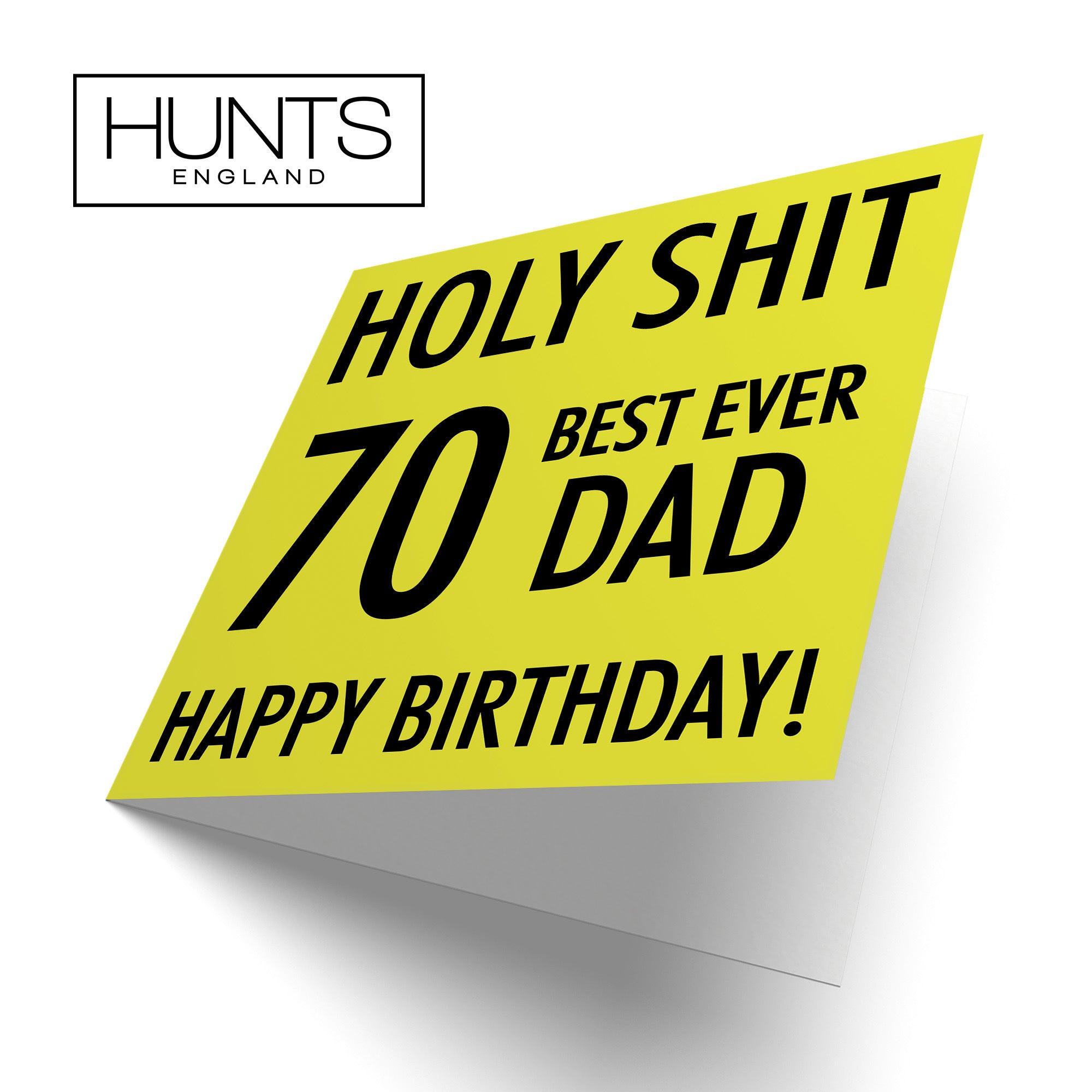 70th Dad Birthday Card Holy Shit - Default Title (TH02282)