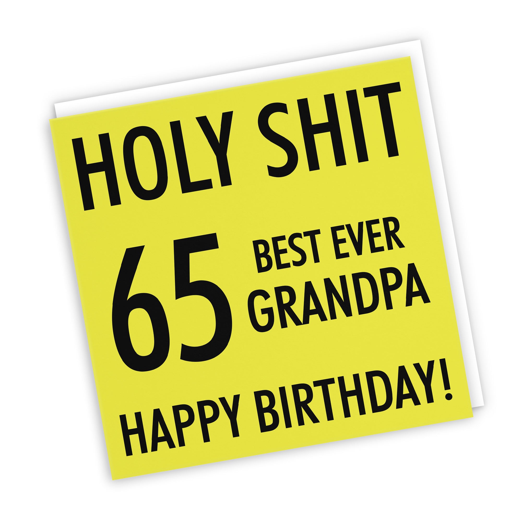 65th Grandpa Birthday Card Holy Shit - Default Title (TH02286)