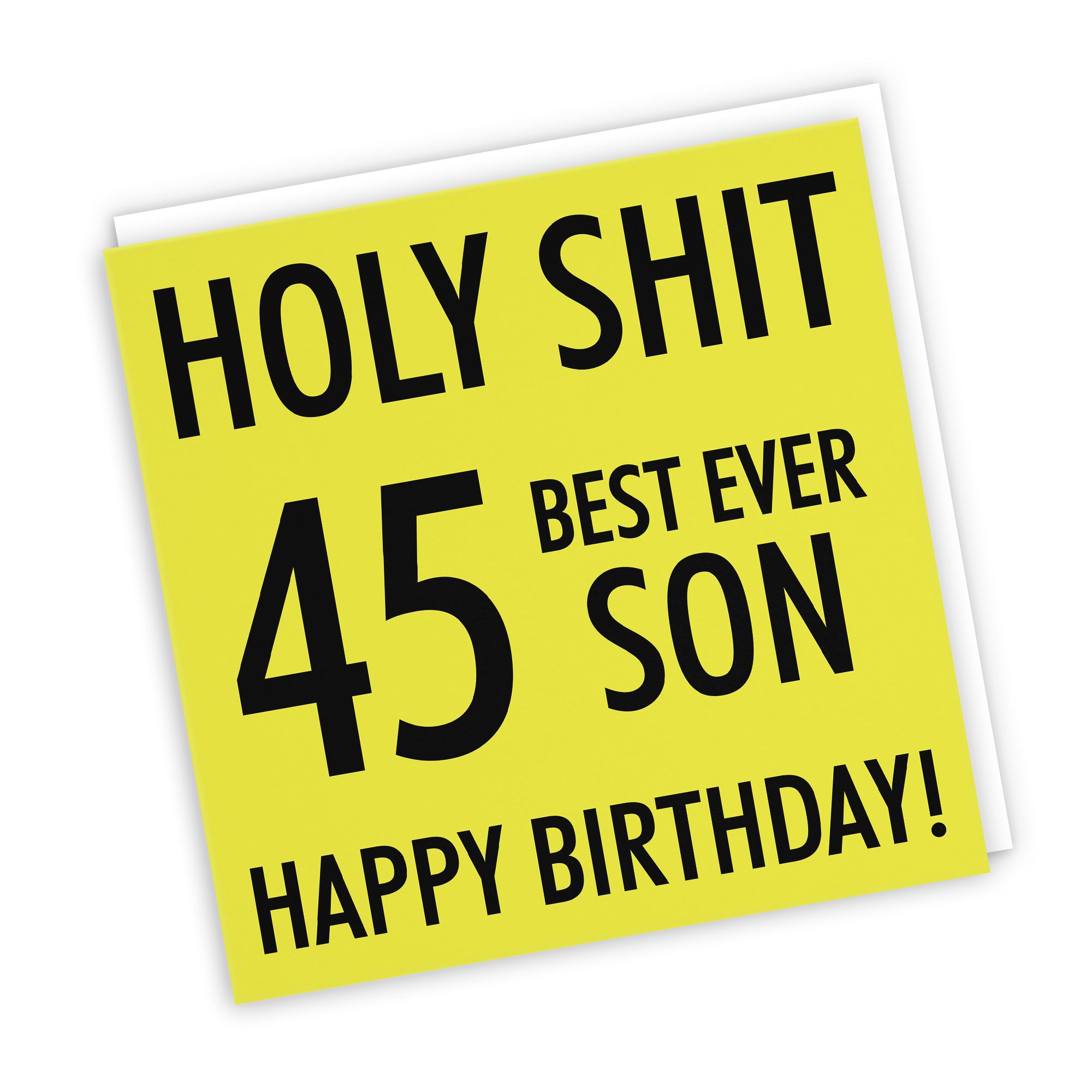 45th Son Birthday Card Holy Shit - Default Title (TH02295)
