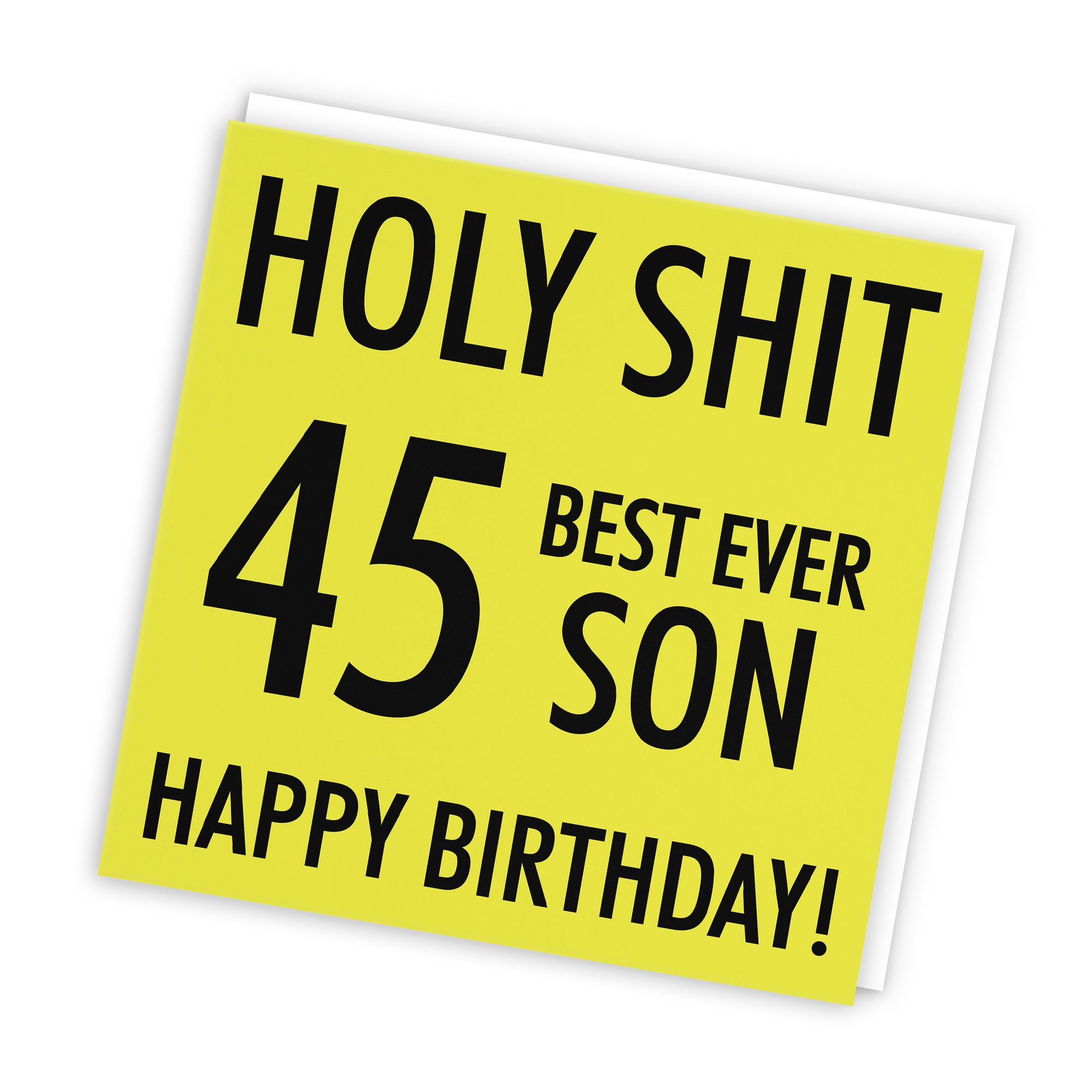 45th Son Birthday Card Holy Shit - Default Title (TH02295)