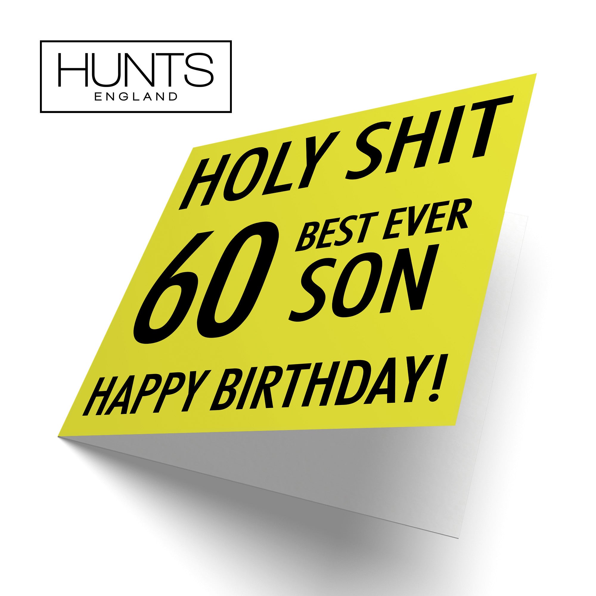 60th Son Birthday Card Holy Shit - Default Title (TH02296)