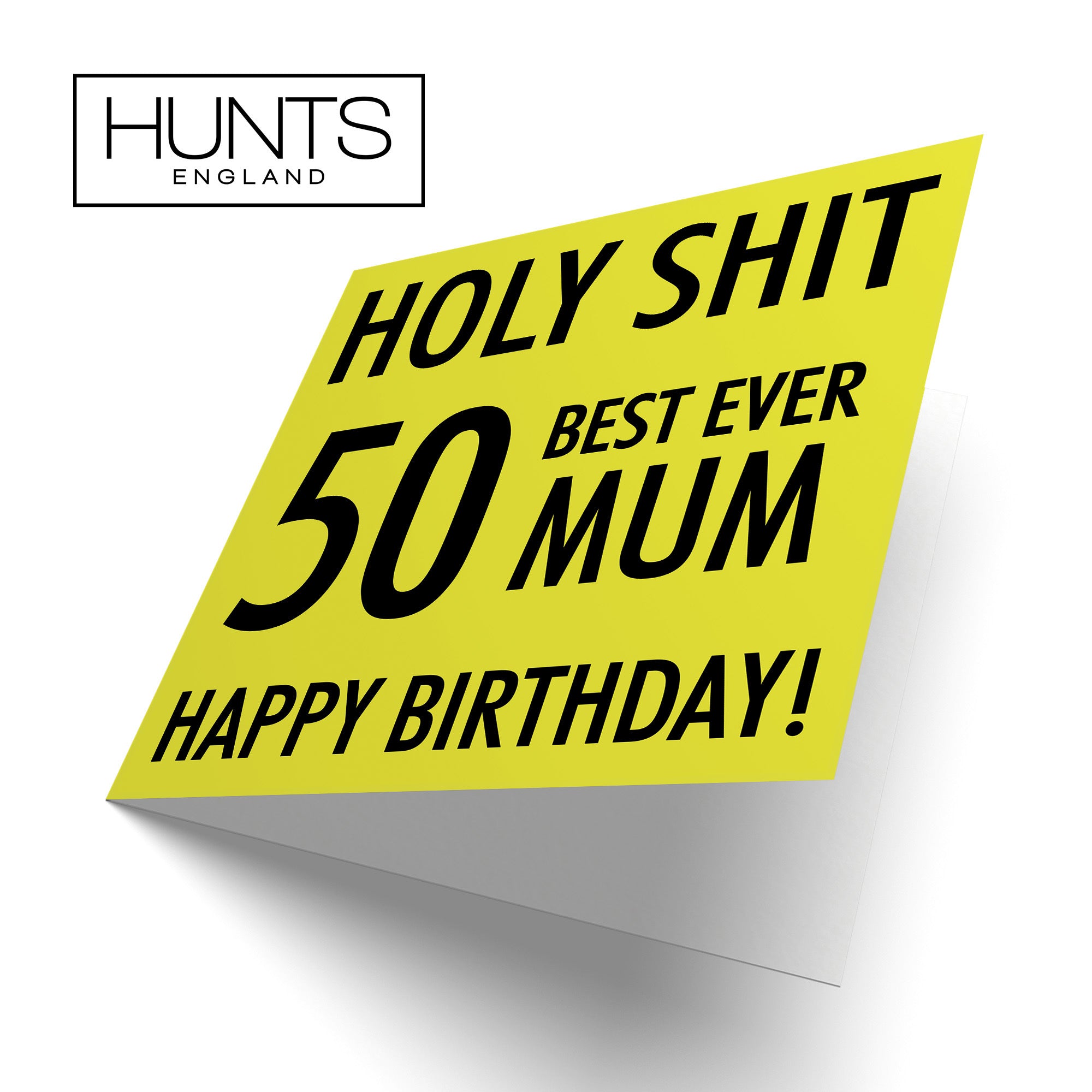 50th Mum Birthday Card Holy Shit - Default Title (TH02300)