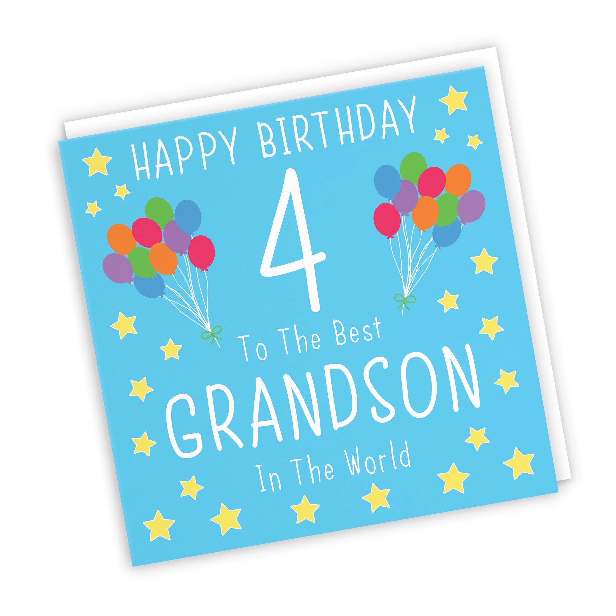 4th Grandson Birthday Card Iconic - Default Title (TH02306)