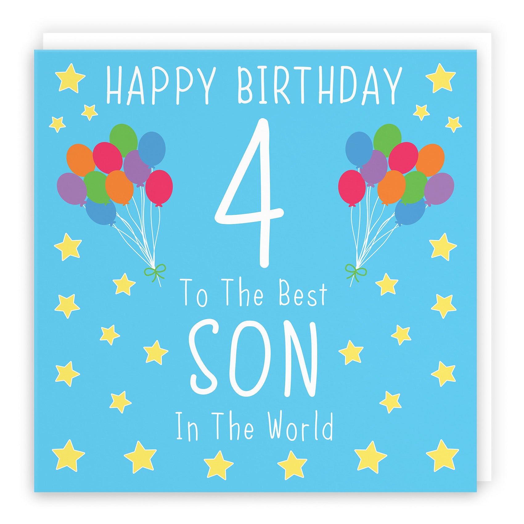4th Son Birthday Card Iconic - Default Title (TH02307)