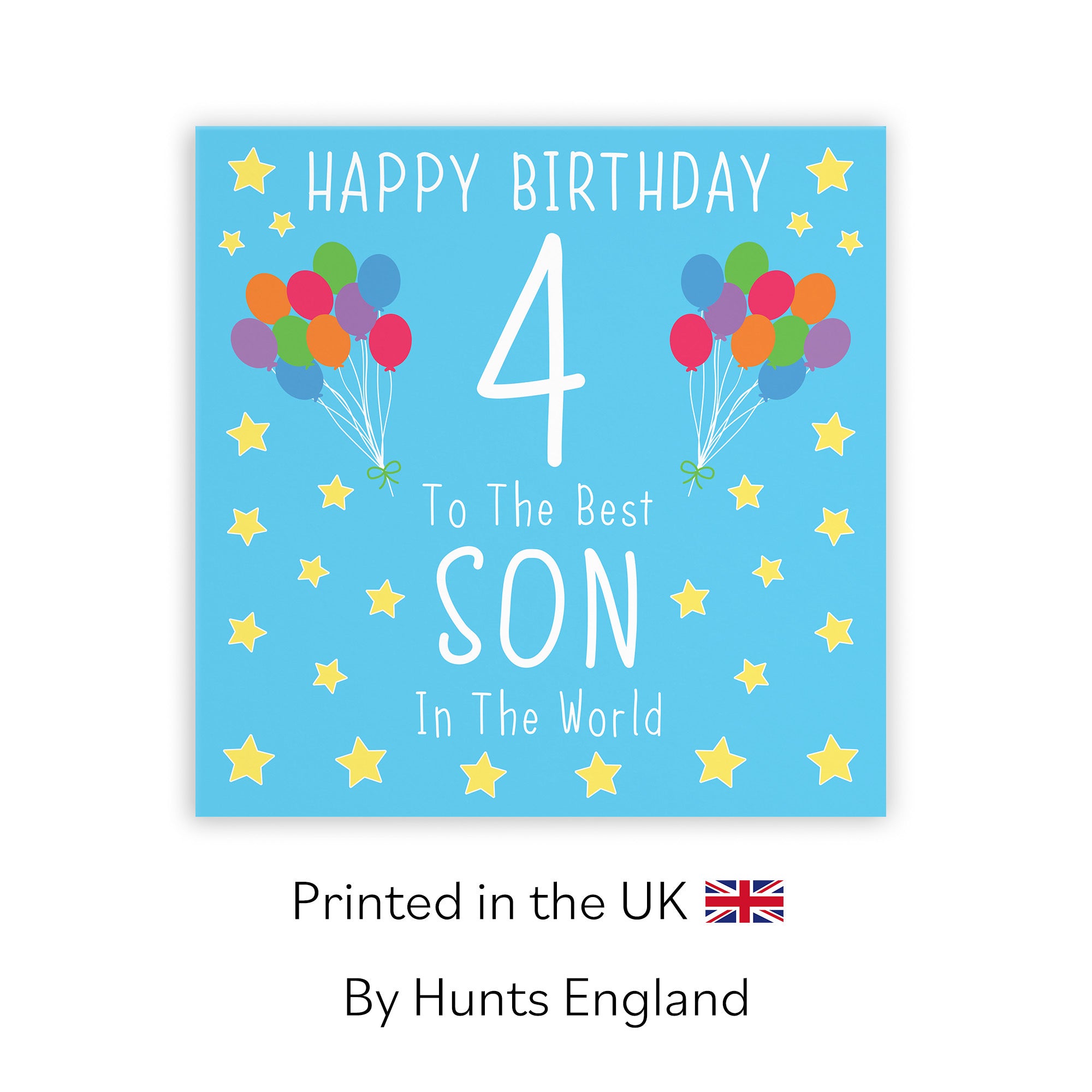 4th Son Birthday Card Iconic - Default Title (TH02307)