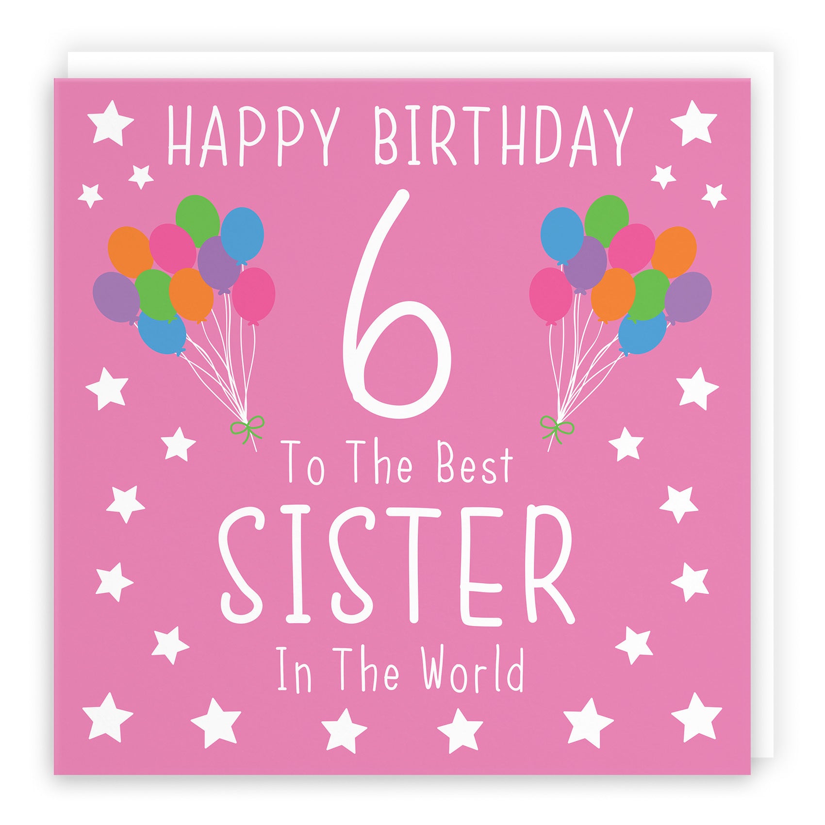 6th Sister Birthday Card Iconic - Default Title (TH02308)