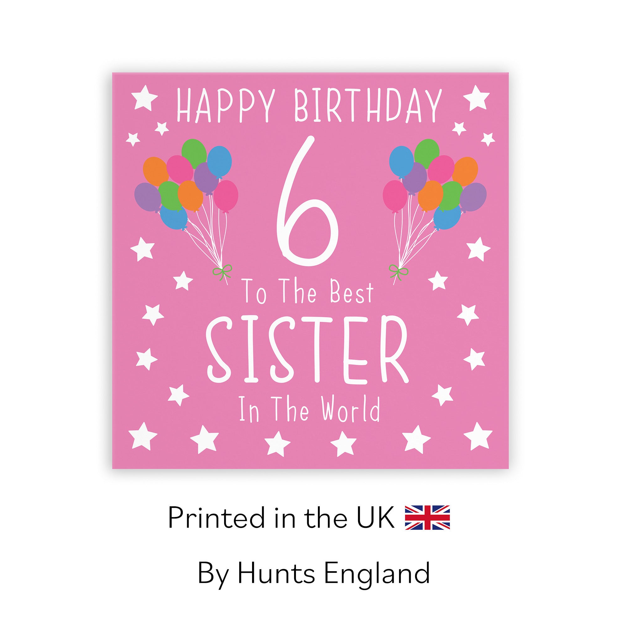 6th Sister Birthday Card Iconic - Default Title (TH02308)