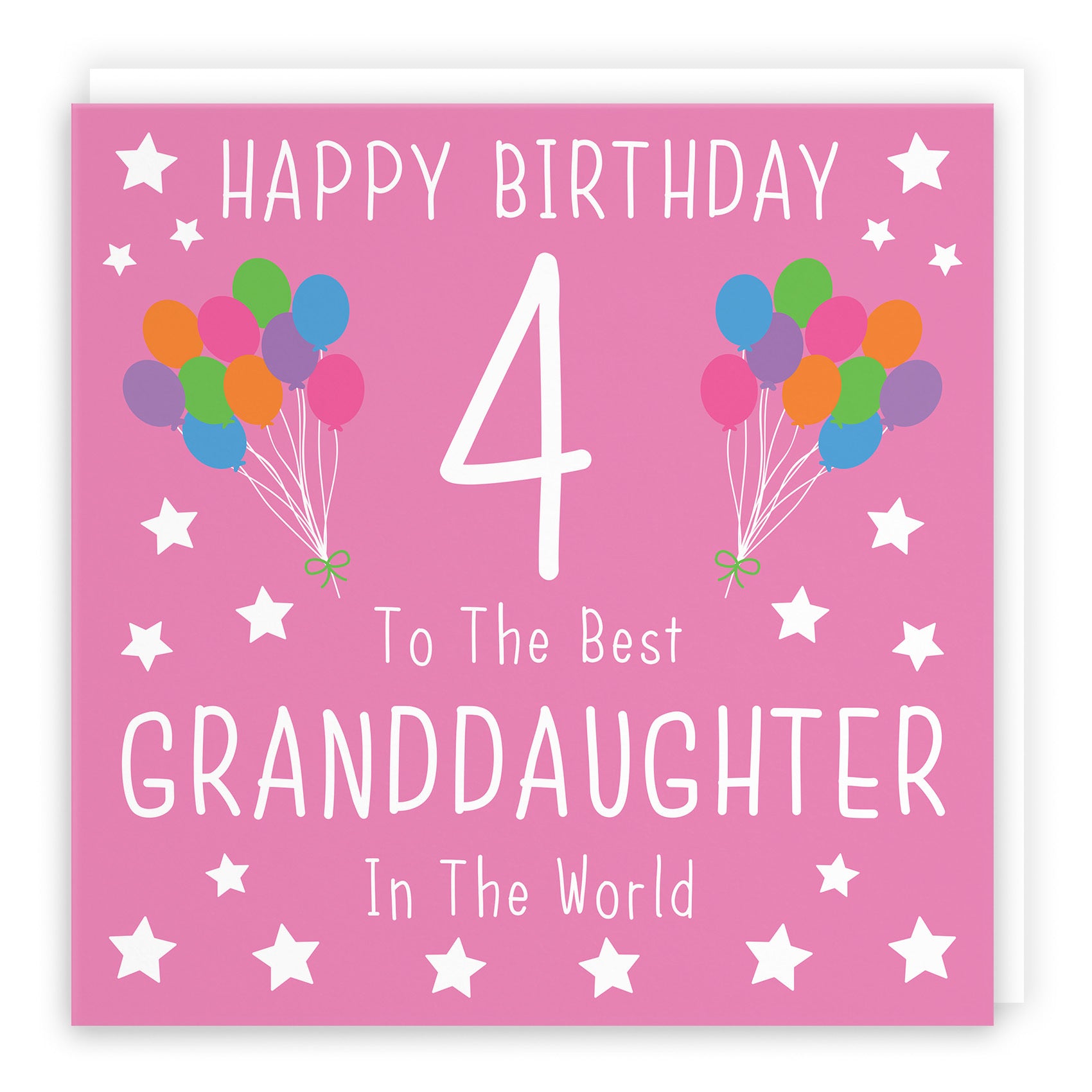 4th Granddaughter Birthday Card Iconic - Default Title (TH02310)