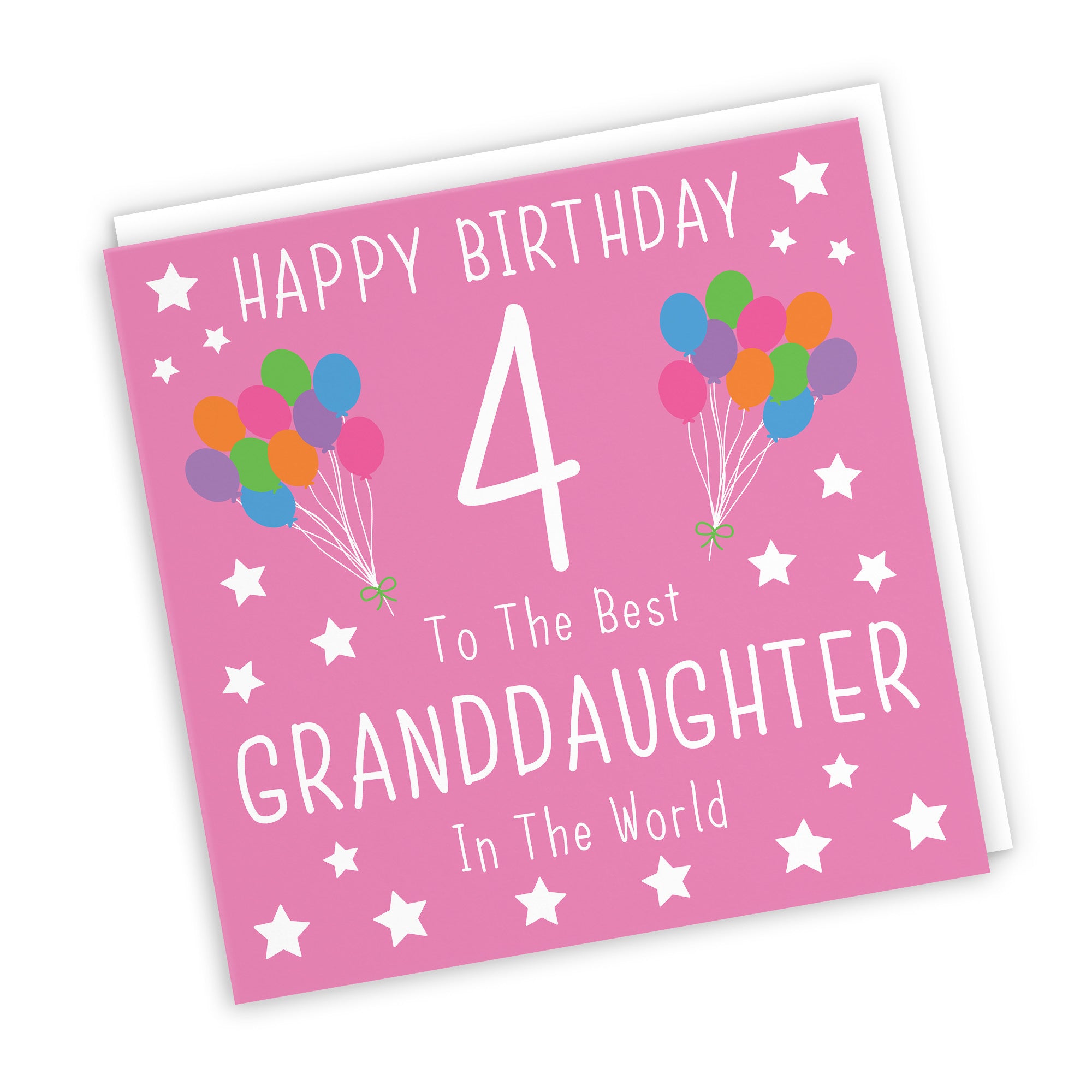 4th Granddaughter Birthday Card Iconic - Default Title (TH02310)